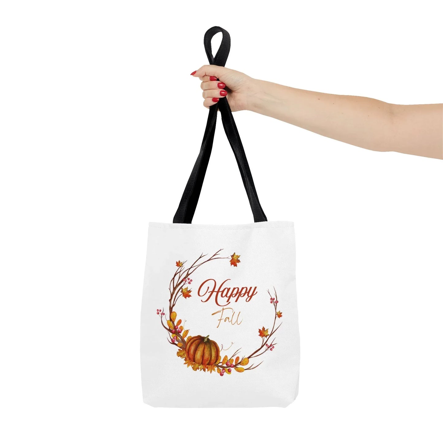 Happy Fall Tote Bag - Cozy Autumn Design - The Dreamer's Bookshop.