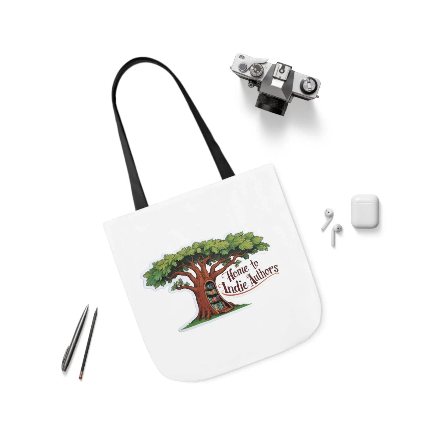 Literary Canvas Tote Bag - Perfect for Book Lovers & Indie Authors - The Dreamer's Bookshop.