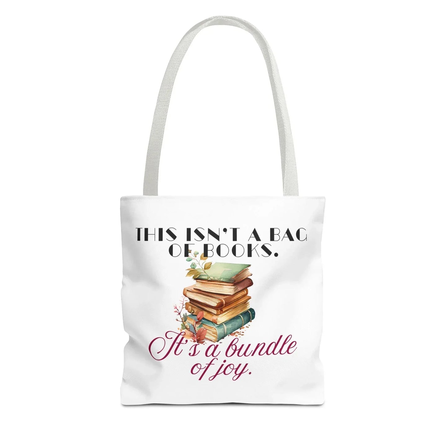 This isn't a Bag of Books - Tote Bag - Cozy Autumn Design - The Dreamer's Bookshop.