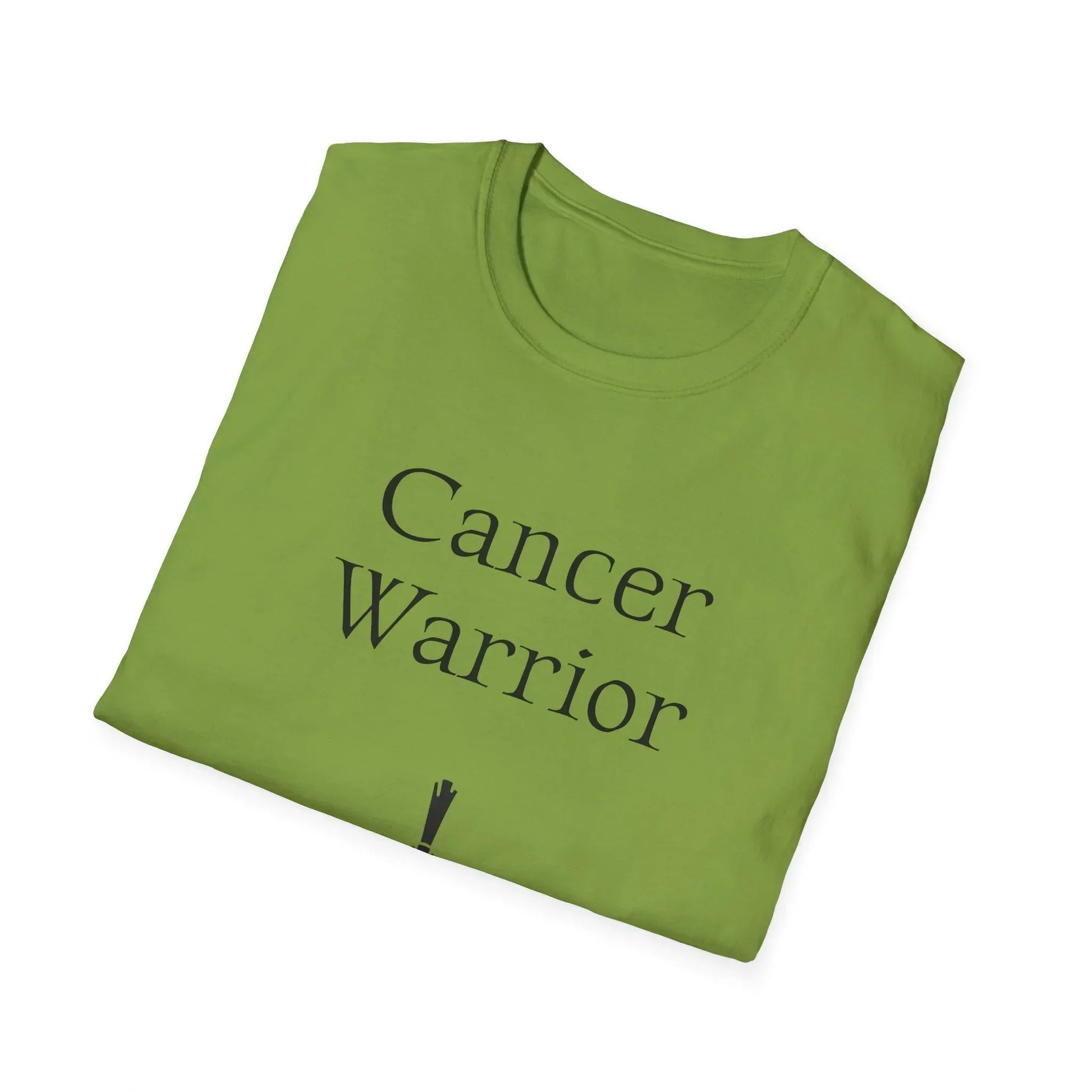 Cancer Warrior Unisex Softstyle T-Shirt - Empowering Battle for Women's Health - The Dreamer's Bookshop.