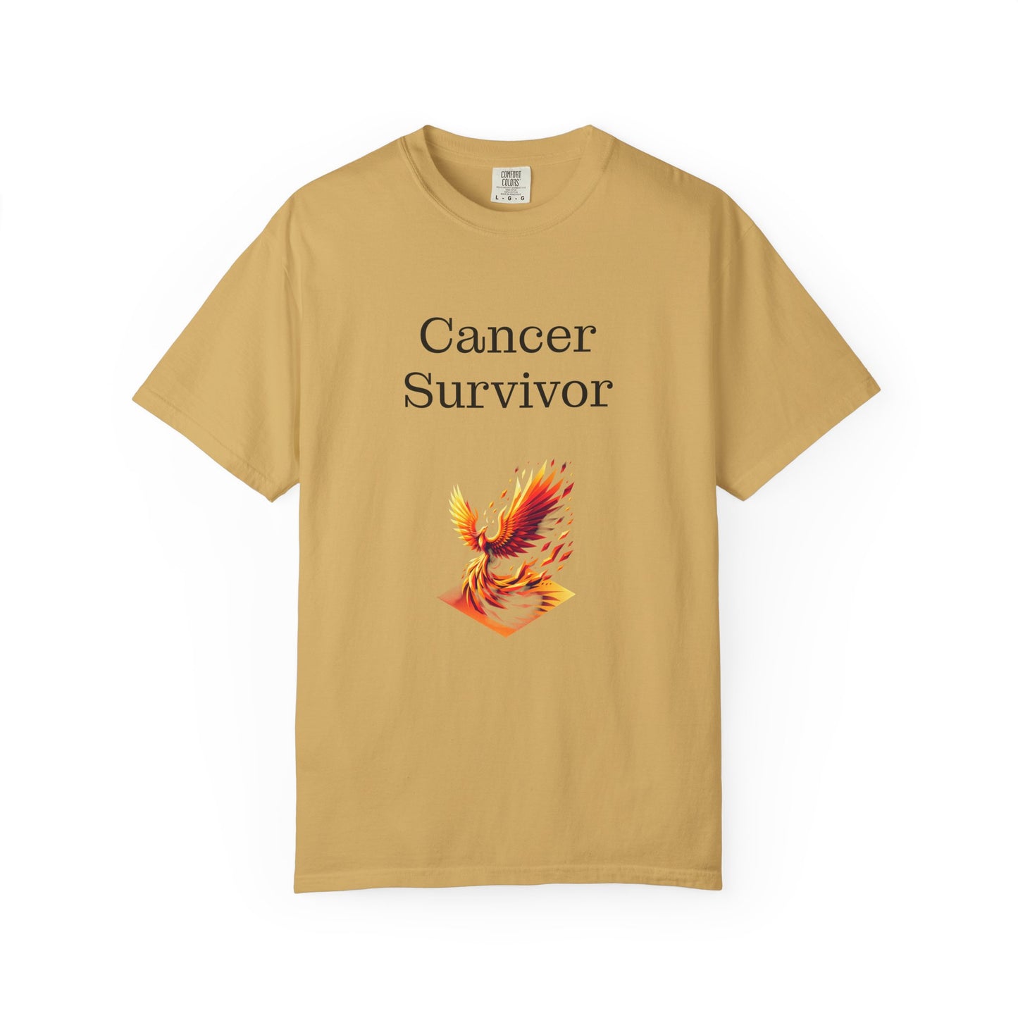 AU - Cancer Survivor Unisex Garment-Dyed T-Shirt - Empowering Supportive Apparel