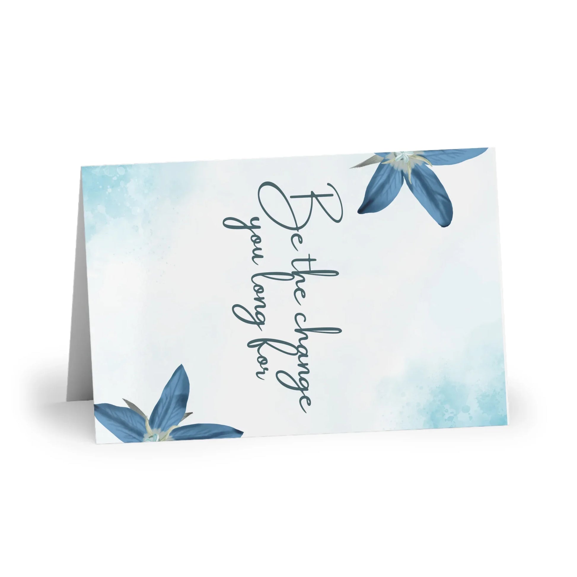 The Dreamer's Bookshop - Positive Affirmation Card "Be the change" - The Dreamer's Bookshop.