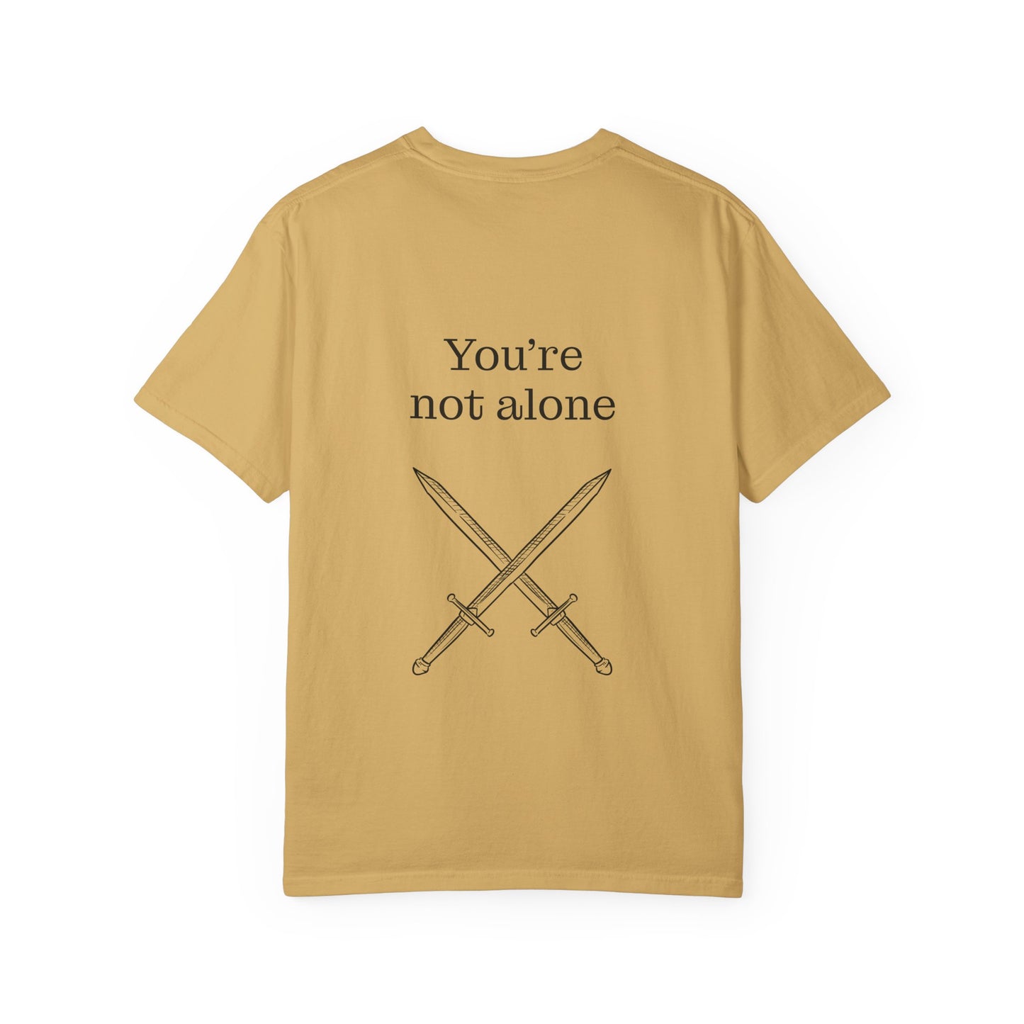 AU - Cancer Survivor Unisex Garment-Dyed T-Shirt - Empowering Supportive Apparel