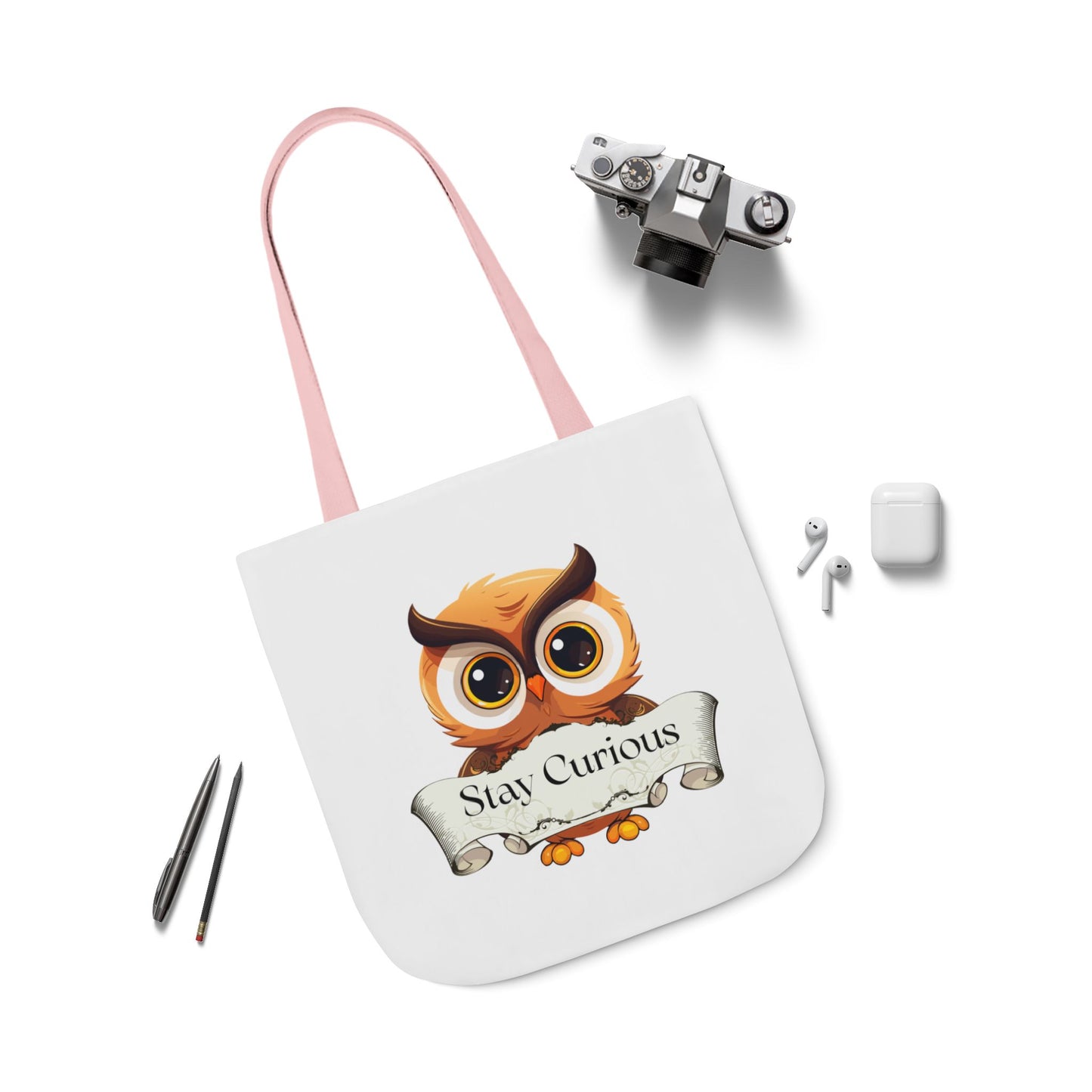 Stay Curious Tote Bag - Perfect for Book Lovers & Indie Authors