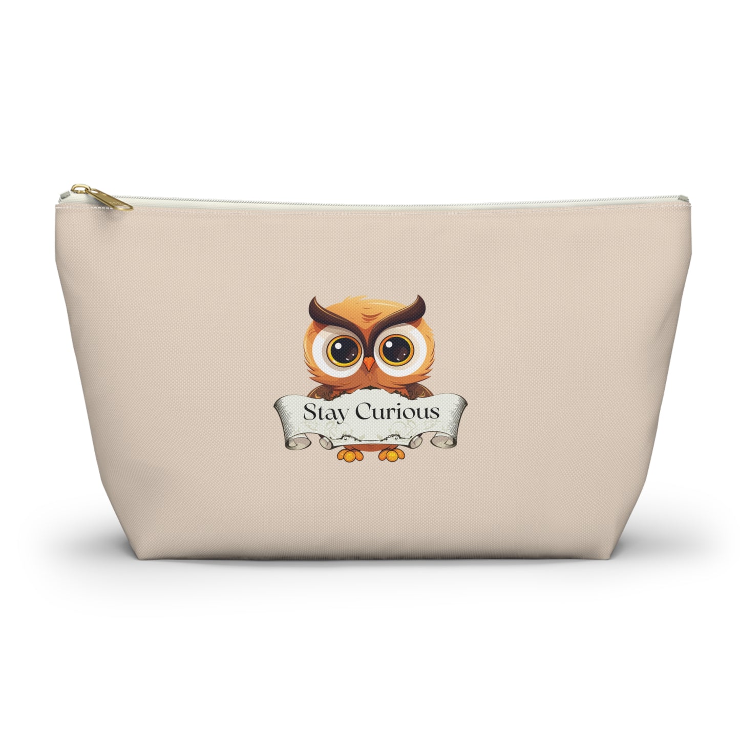 Accessory Pouch — "Stay Curious" Reader's Essentials Bag