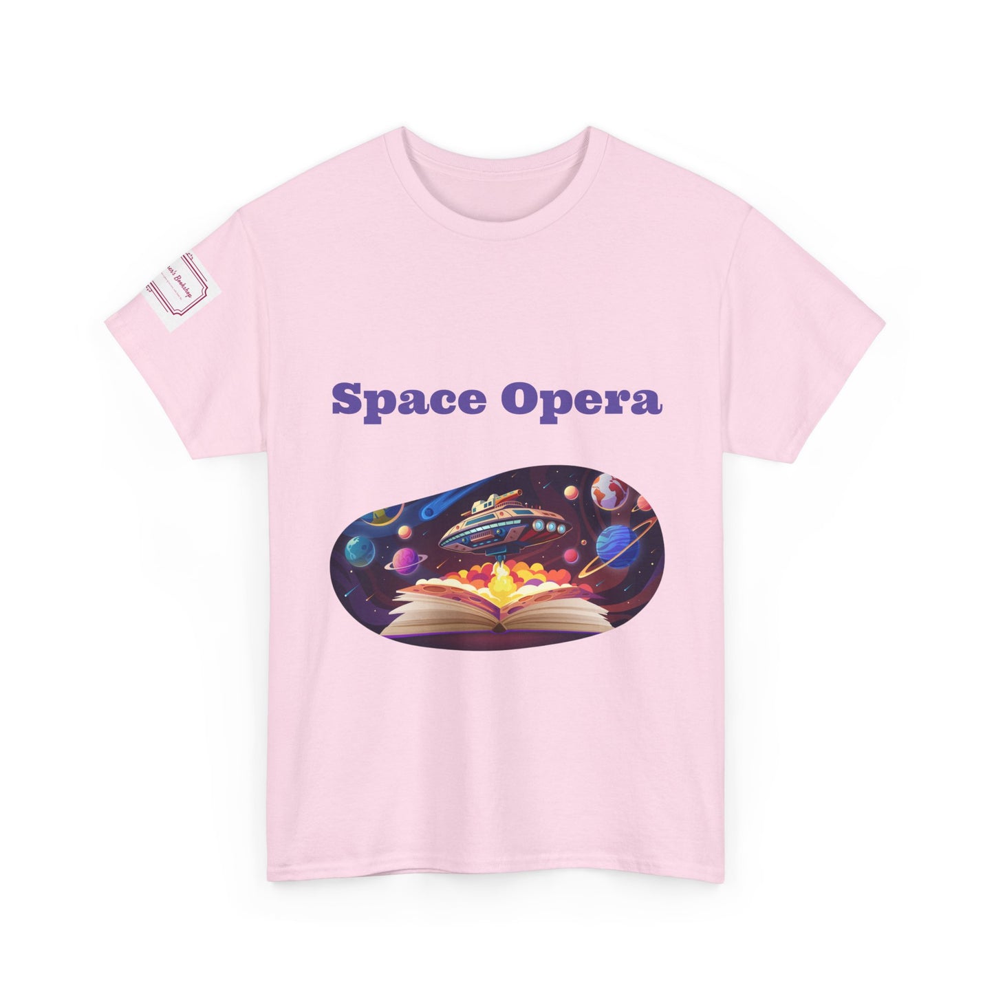 Space Opera  - Unisex Heavy Cotton Tee - Sci-Fi Books