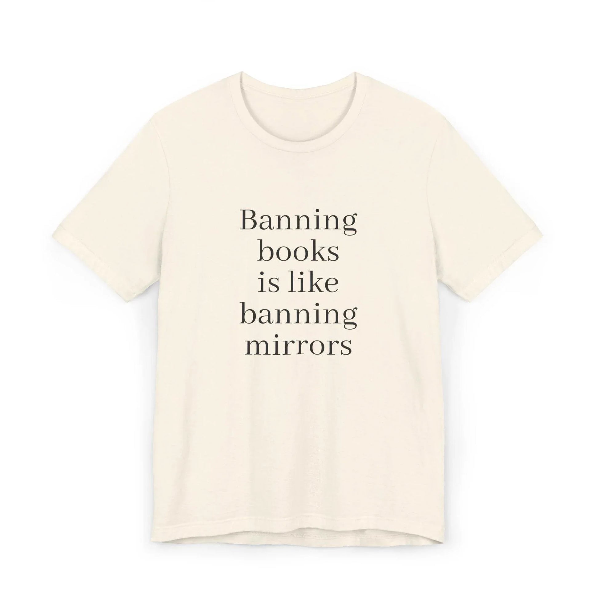 Unisex Jersey T-Shirt - Banning Books Vibe - The Dreamer's Bookshop.