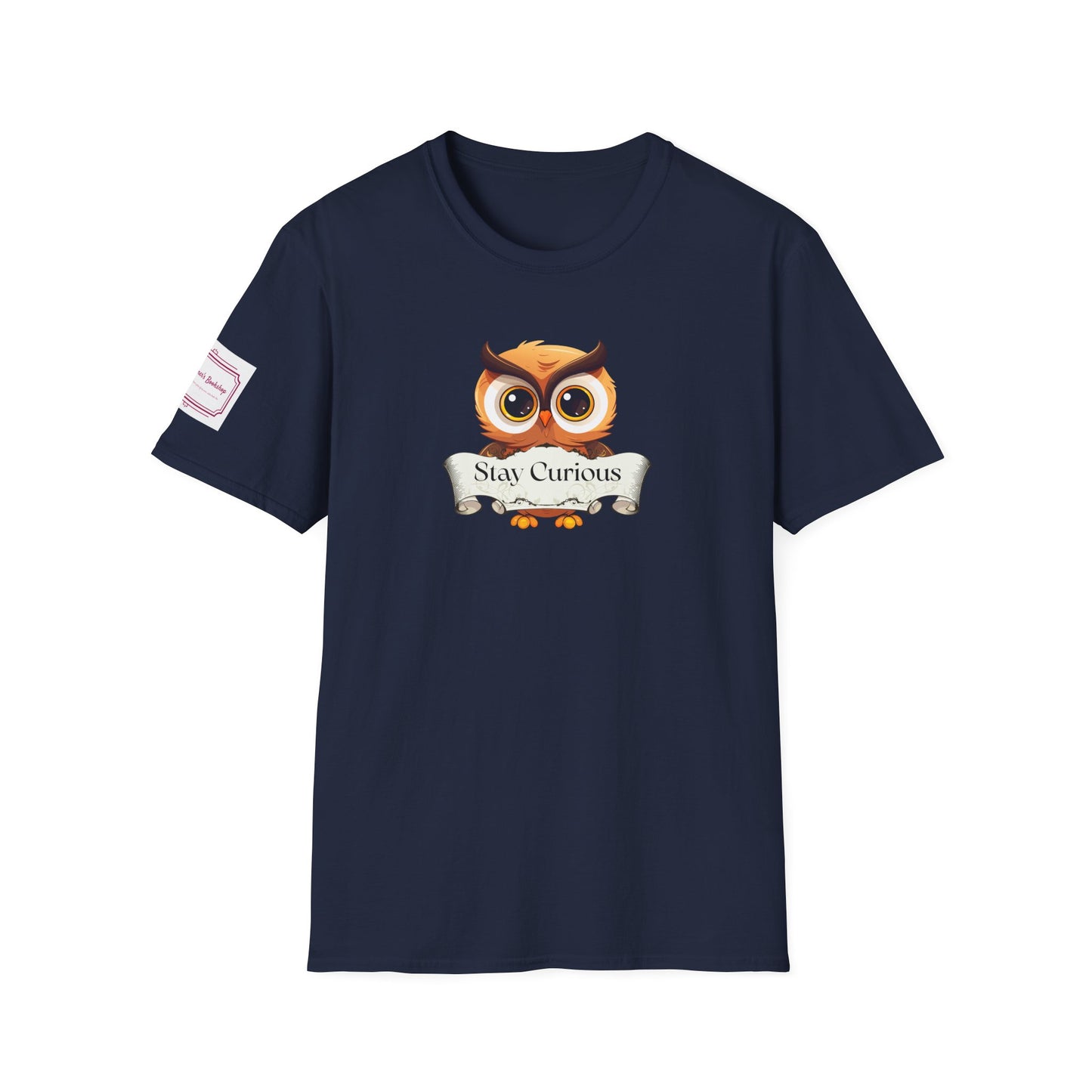 Unisex T-Shirt - "Stay Curious" for Book Lovers