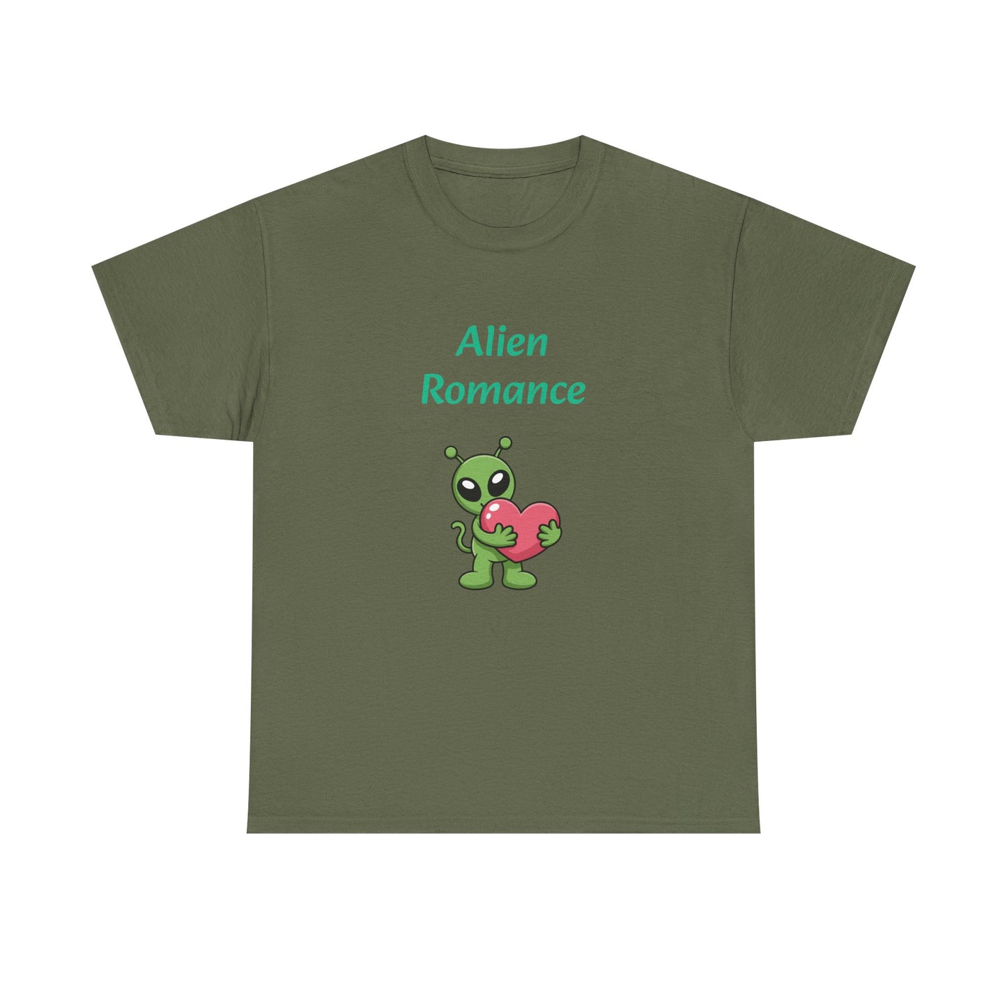 Sci-Fi -  Graphic Tee - Unisex Heavy Cotton T-Shirt Alien Romance Books