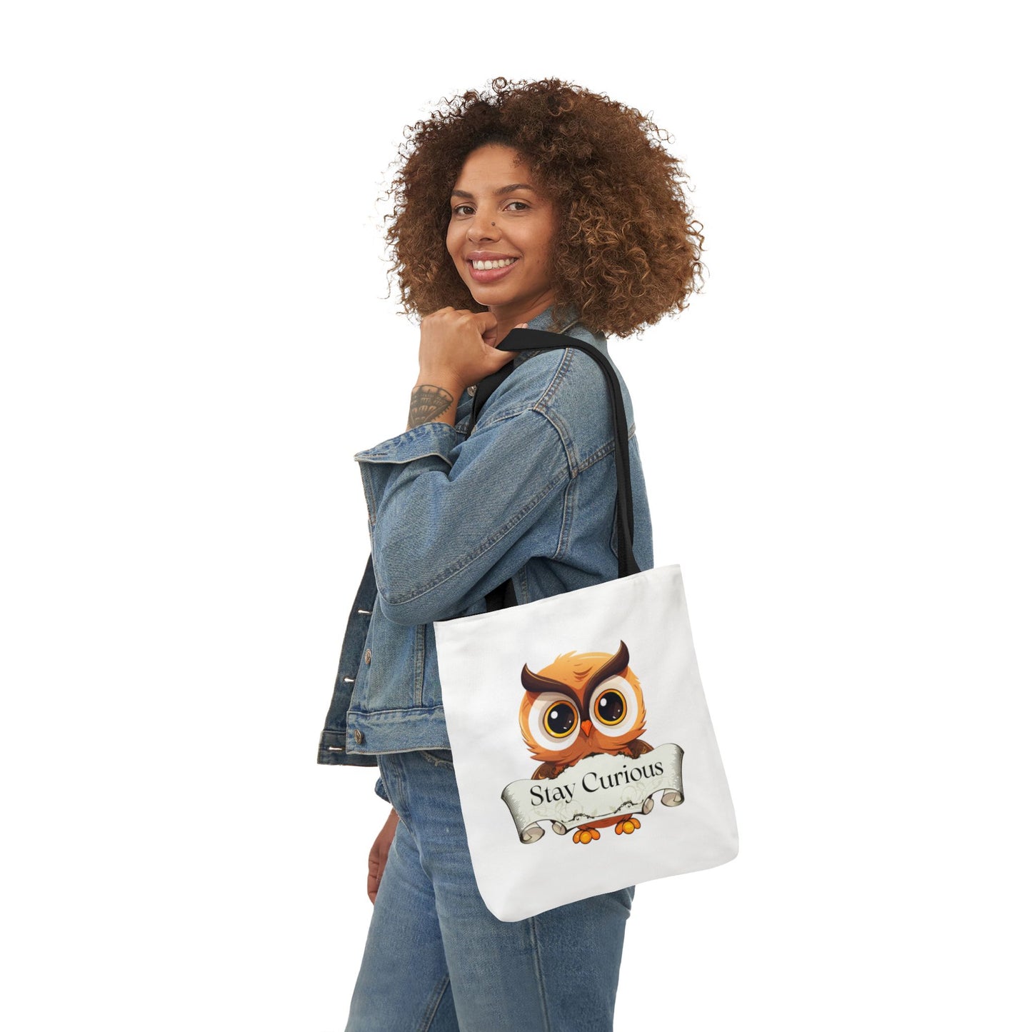 Stay Curious Tote Bag - Perfect for Book Lovers & Indie Authors
