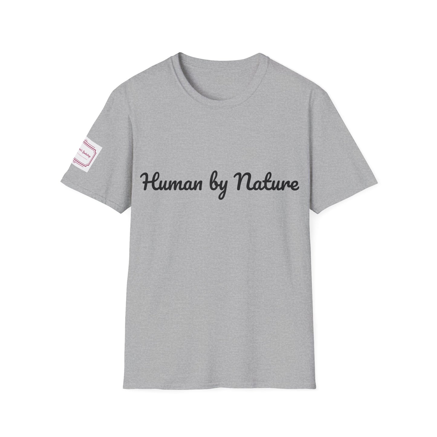 Unisex Softstyle T-Shirt - Poetical "Human by Nature" Bookaddict