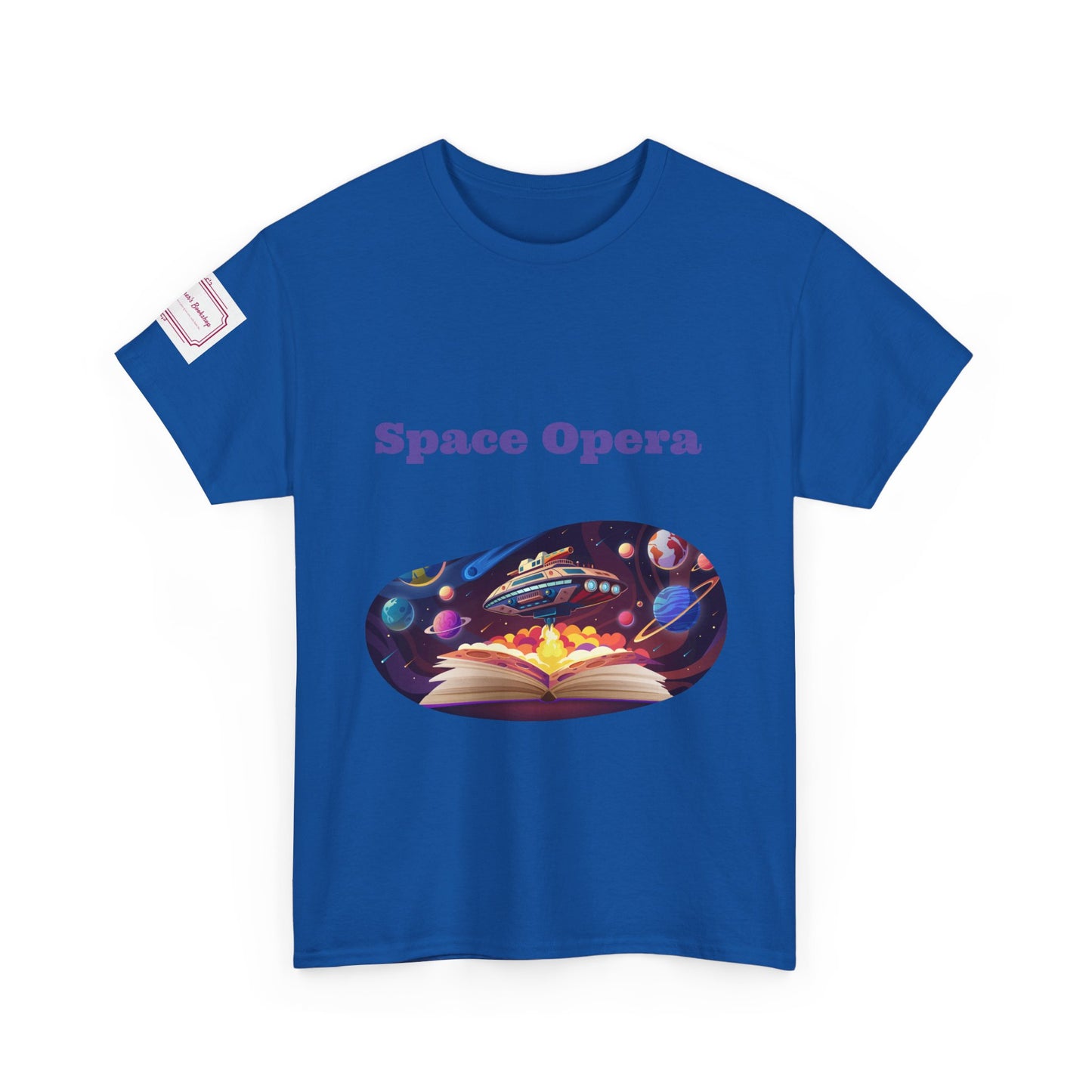 Space Opera - Unisex Heavy Cotton Tee - Sci-Fi Books