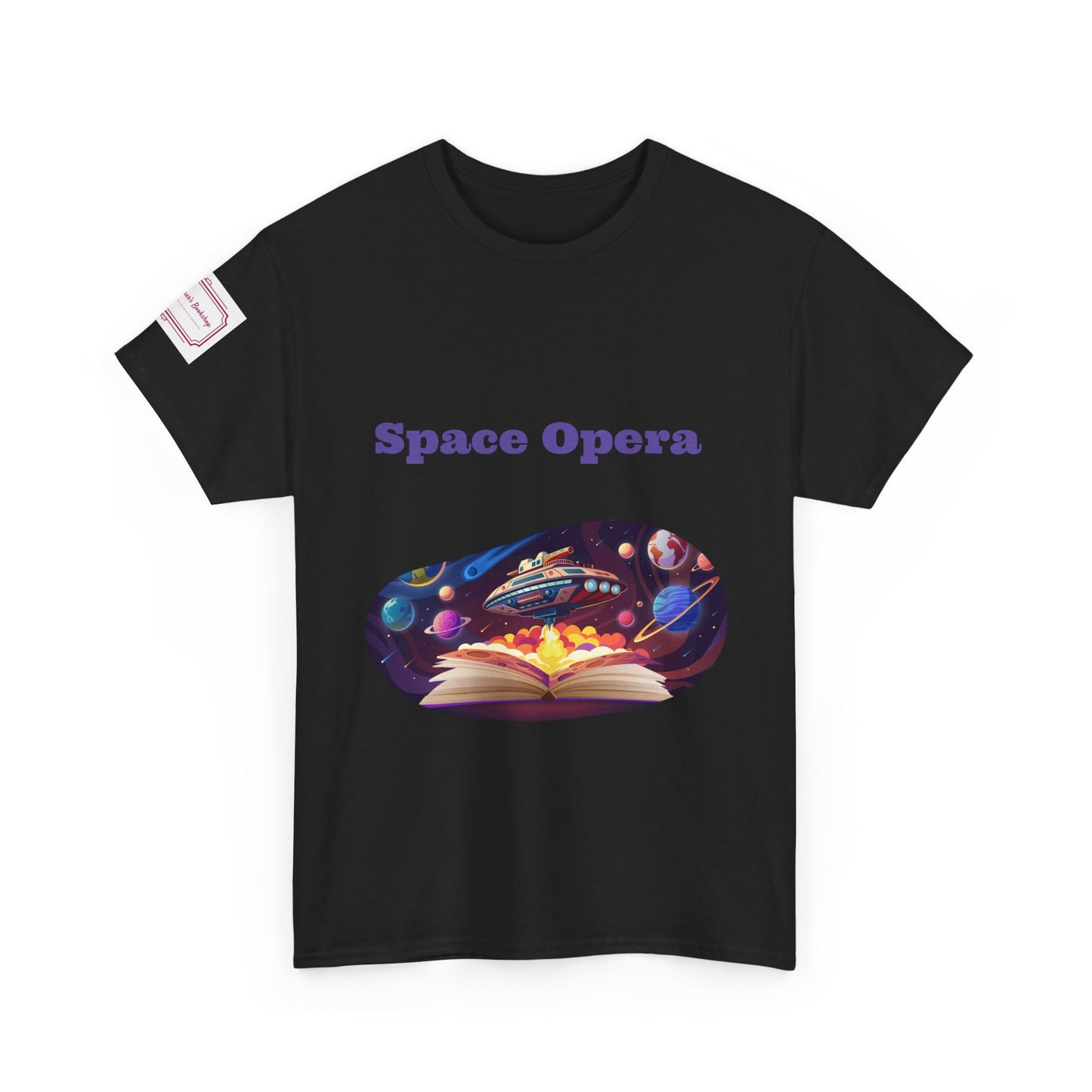 Space Opera - Unisex Heavy Cotton Tee - Sci-Fi Books