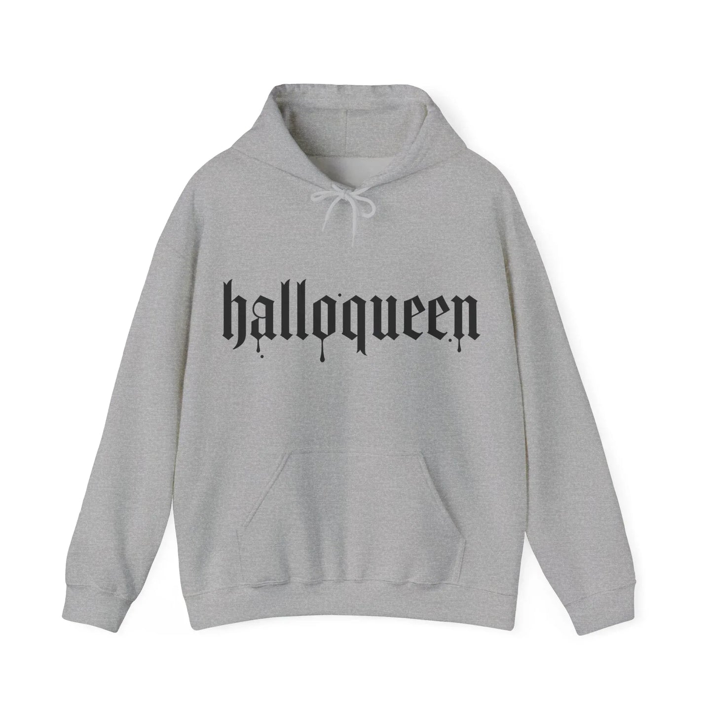 Halloqueen Spooky Hoodie - Cozy Unisex Sweatshirt for Book Lovers - The Dreamer's Bookshop.