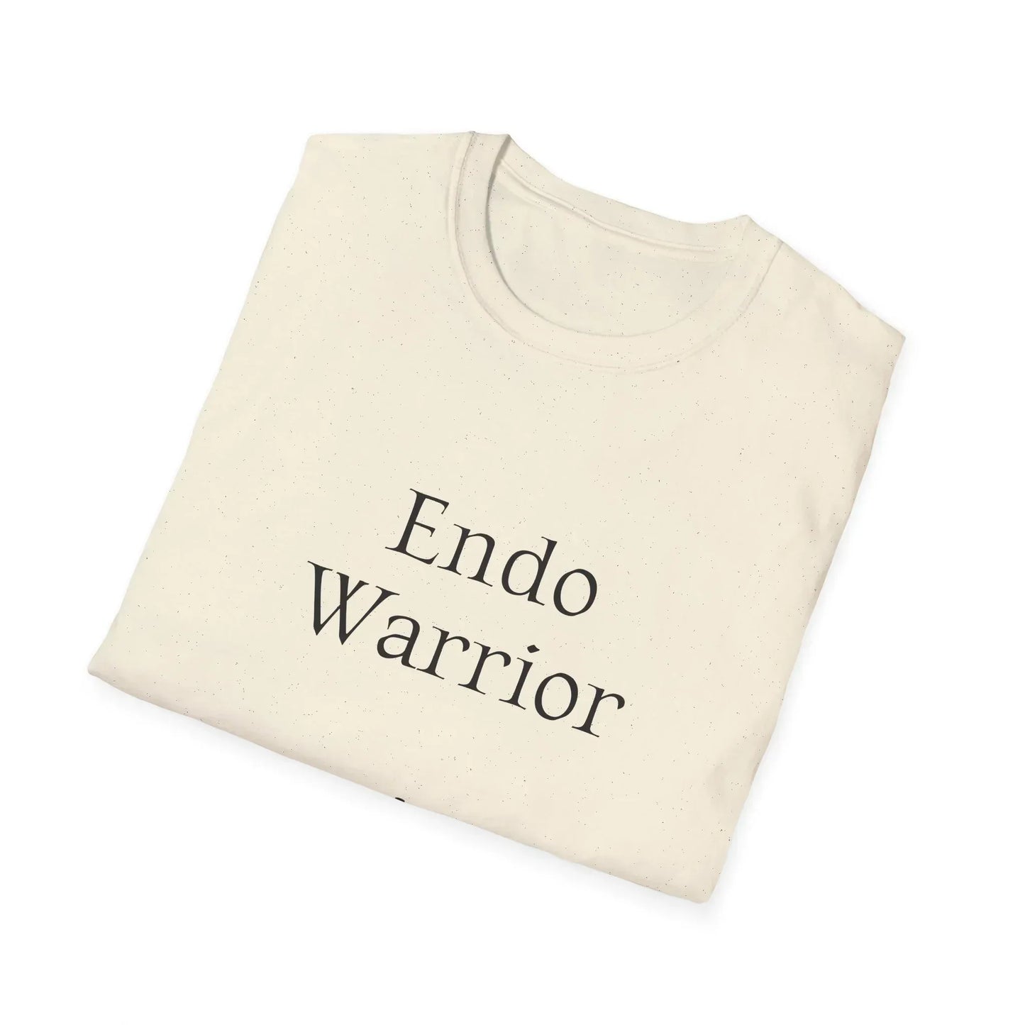 Endometriosis Warrior Unisex Softstyle T-Shirt - Empower Your Battle - The Dreamer's Bookshop.
