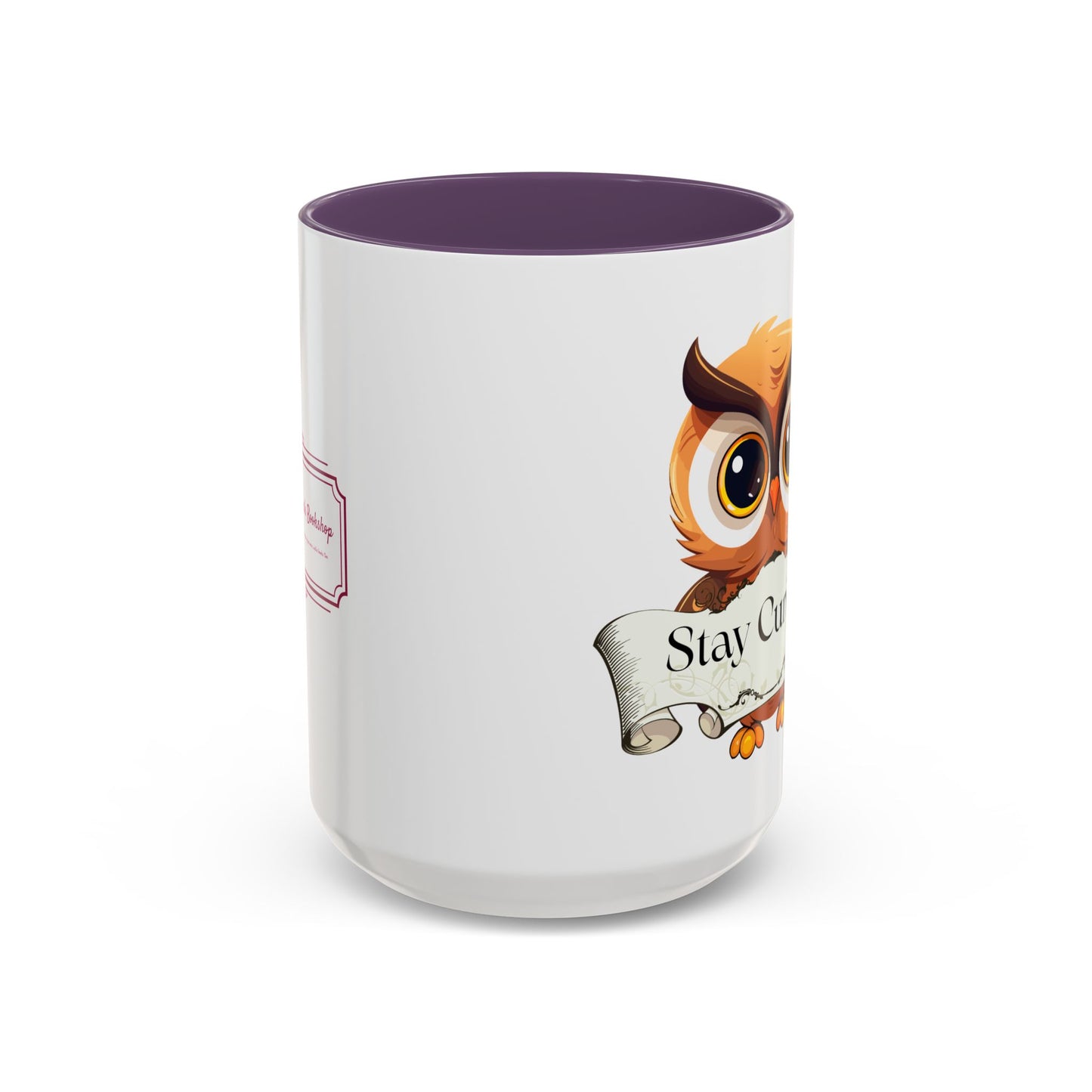 Dreamer's Bookshop "Stay Curious" Coffee Mug - Perfect Gift for Book Lovers