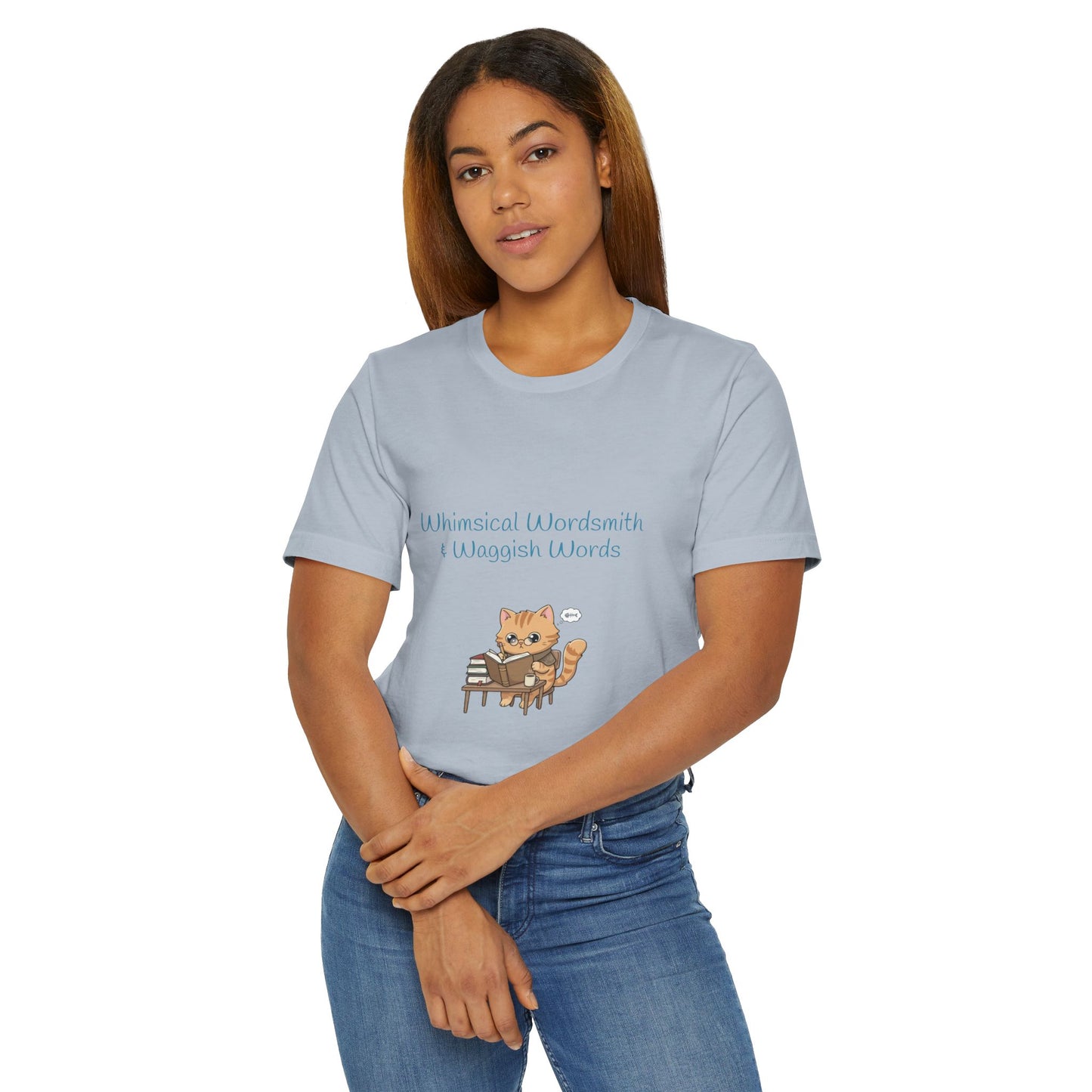 Unisex Jersey T-Shirt - 'Whimsical Wordsmith' Book lovers