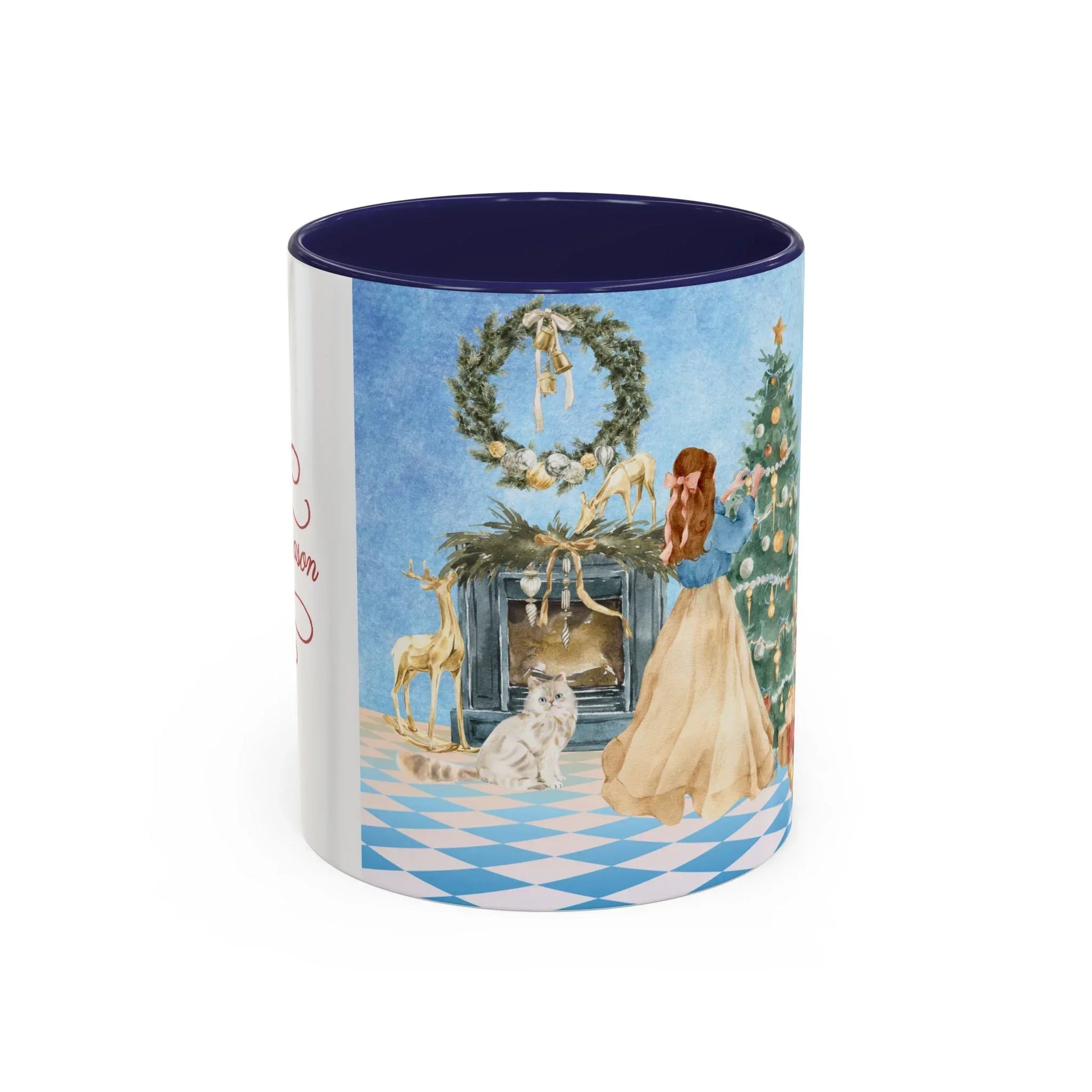 Christmas Tree Decoration Coffee Mug - 11oz & 15oz - tis the season - The Dreamer's Bookshop.