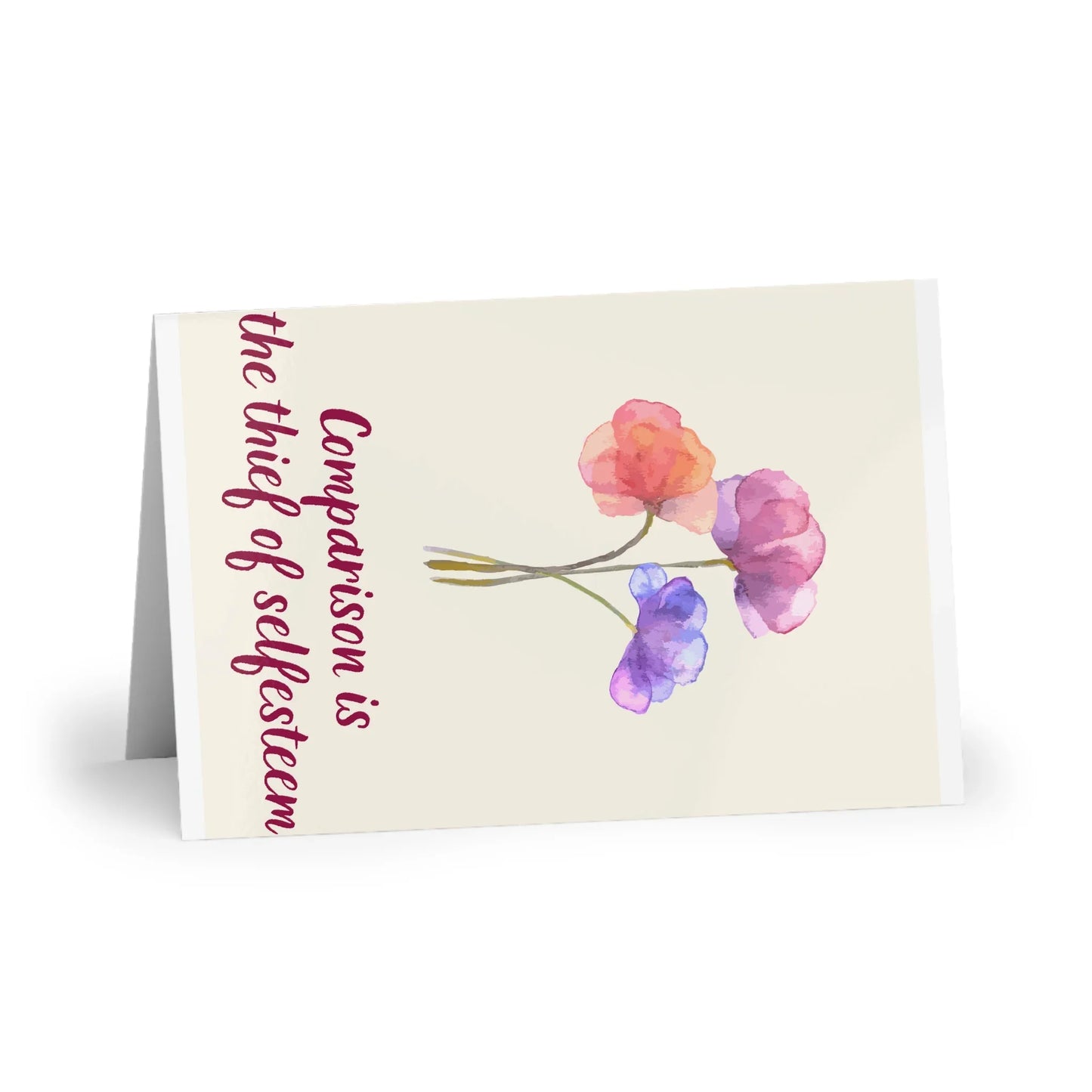 The Dreamer's Bookshop - Love Yourself Card "Comparison" - The Dreamer's Bookshop.