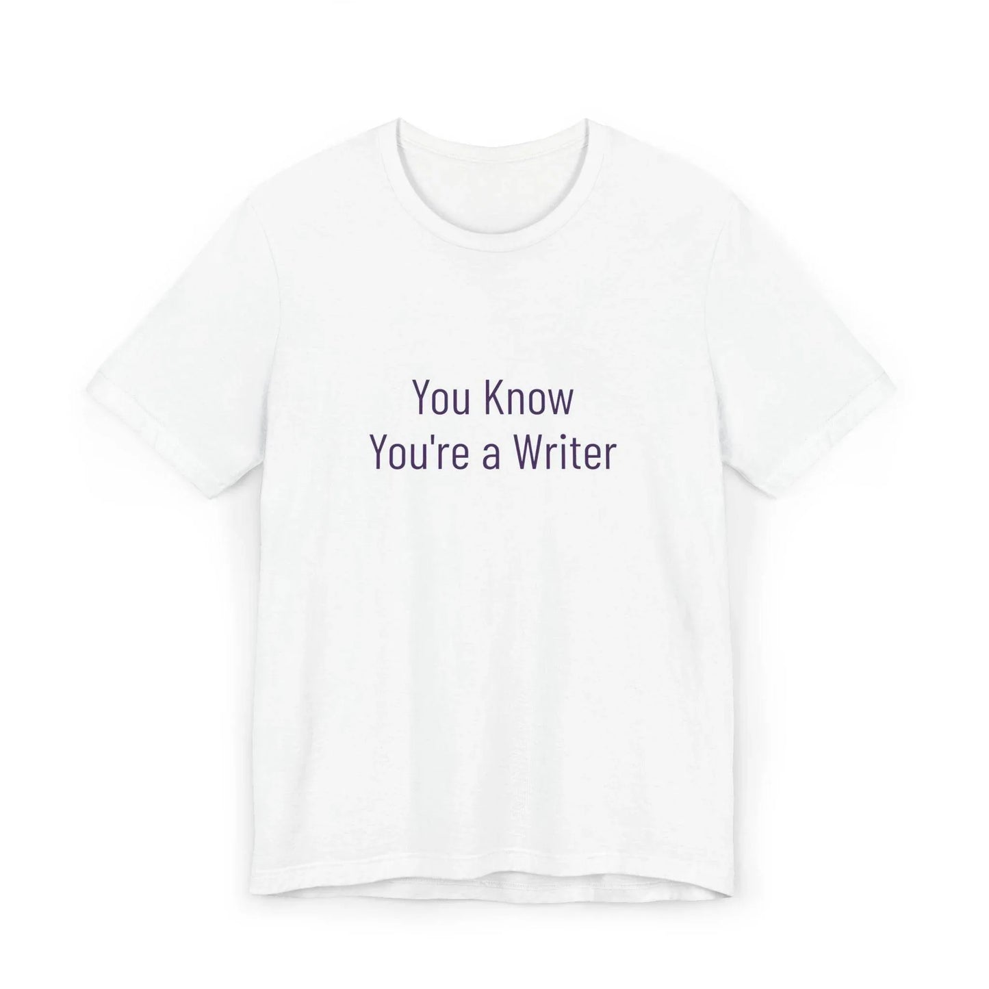 Unisex Jersey T-Shirt - 'You Know' Philosophical - The Dreamer's Bookshop.