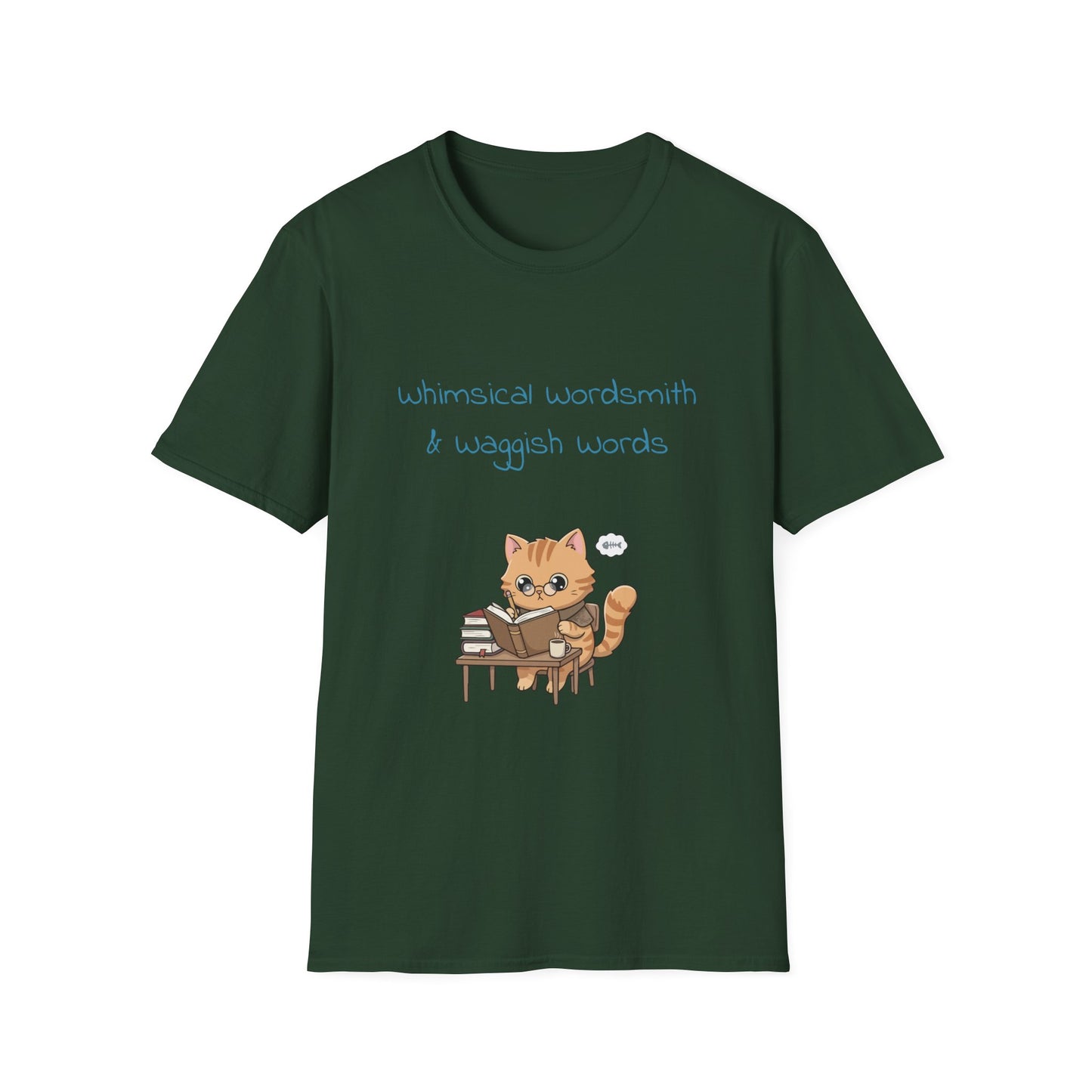 Unisex Travel-Inspired T-Shirt - "Whimsical Wordsmith" - Perfect for Book Lovers