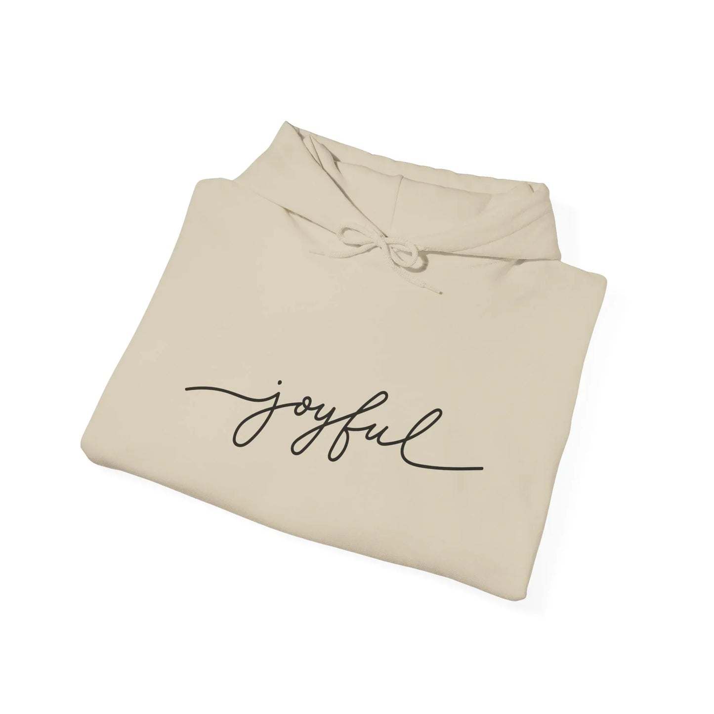 Christmas Joyful Unisex Hooded Sweatshirt - Cozy Literary Apparel - The Dreamer's Bookshop.