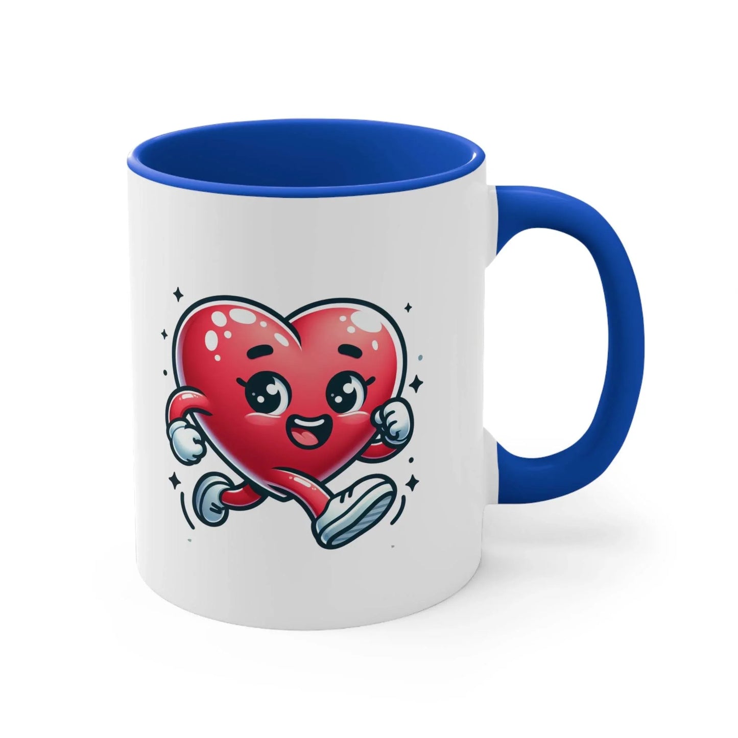 Inspirational Colorful Accent Mug - 11oz Be Happy Stay Positive - The Dreamer's Bookshop.