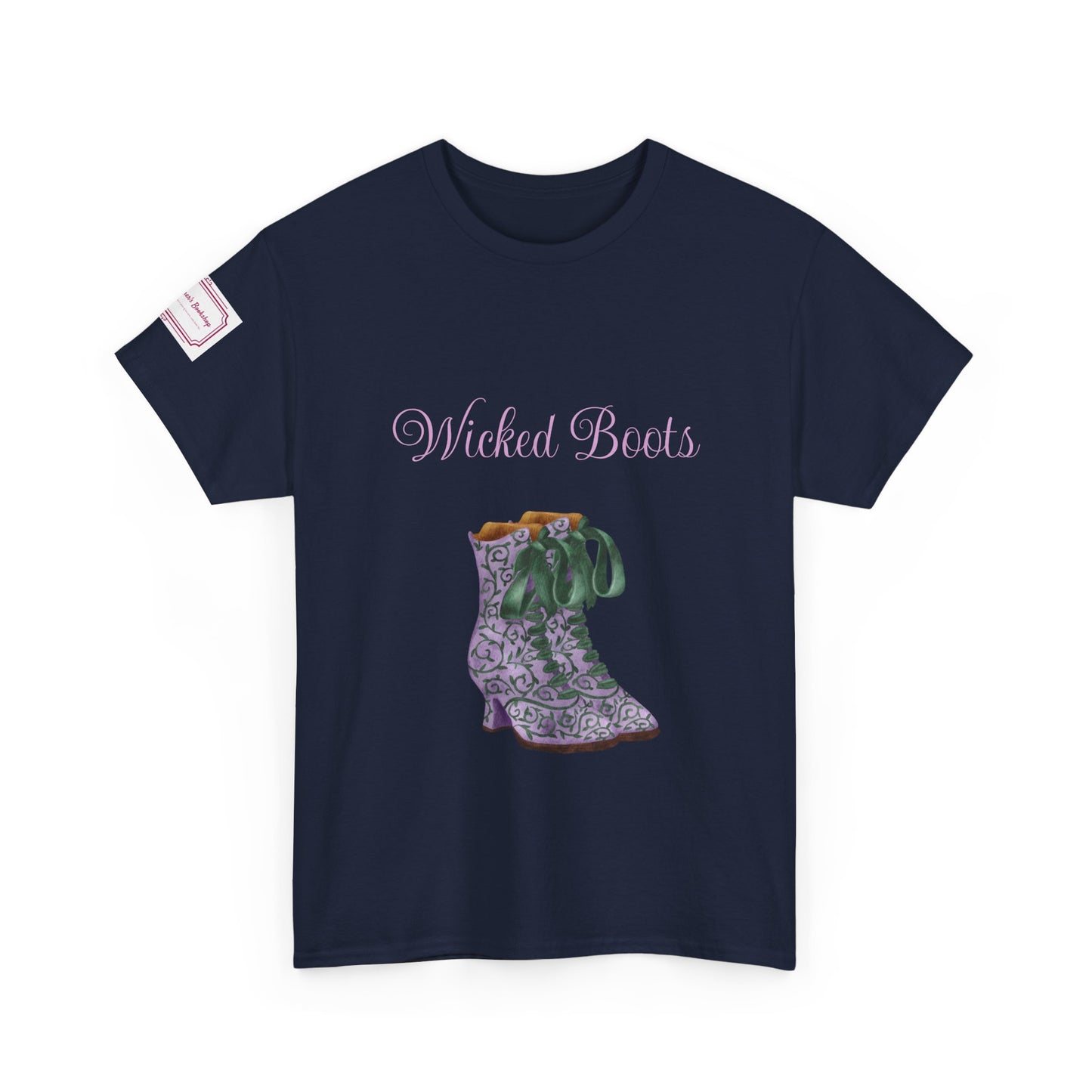 US (Ww) Wicked Boots Graphic Unisex Heavy Cotton Tee