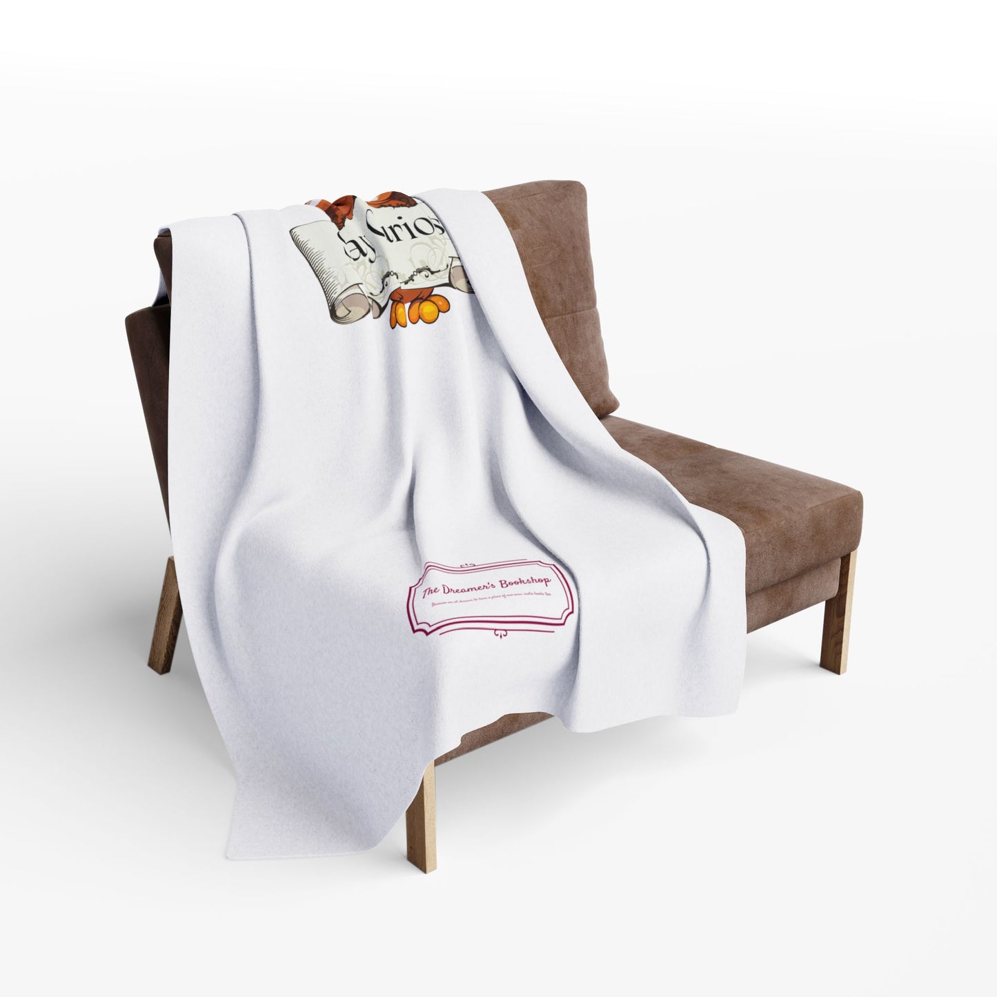Cozy Arctic Fleece Blanket - Stay Curious