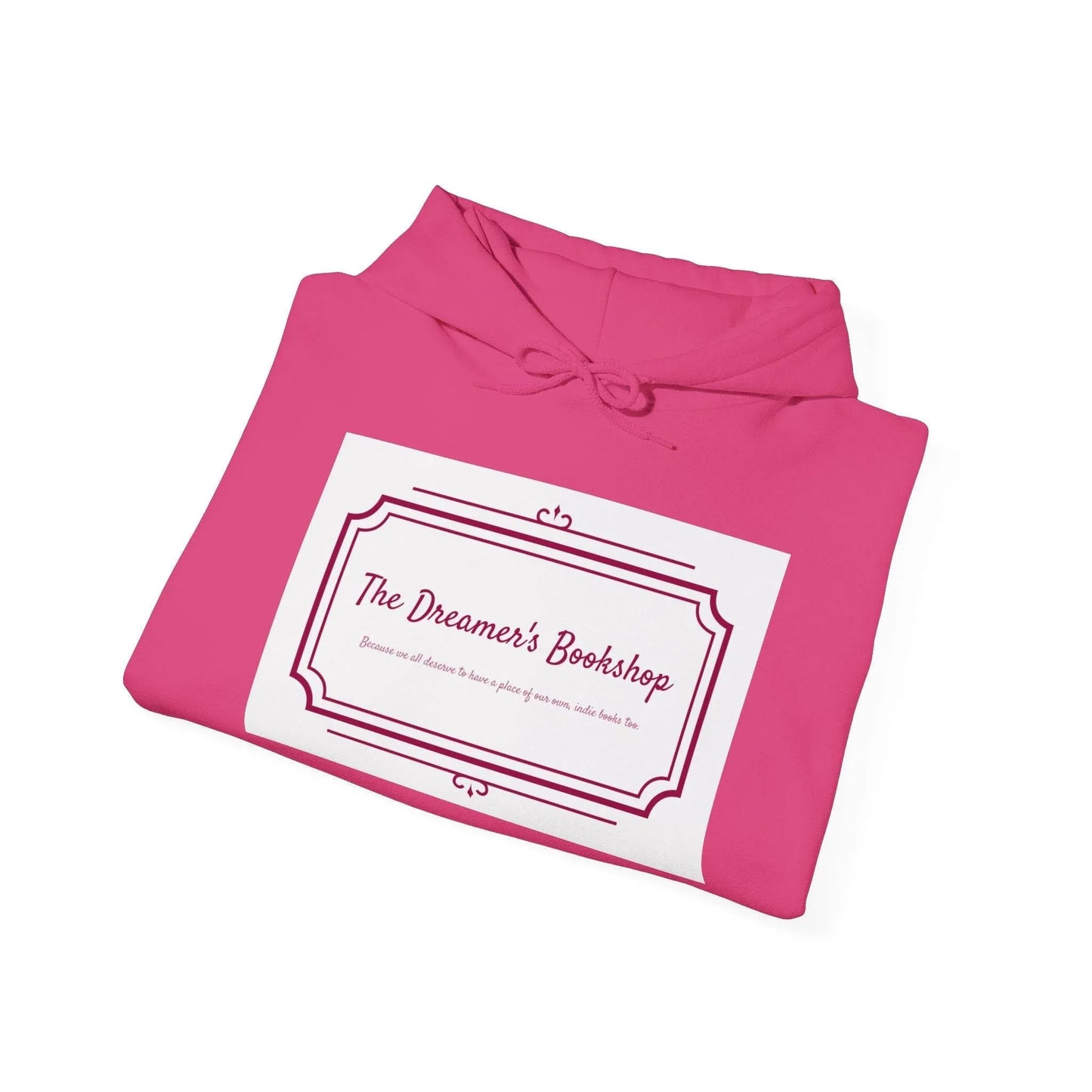 The Dreamer's Bookshop Unisex Hooded Sweatshirt - Cozy Literary Apparel - The Dreamer's Bookshop.