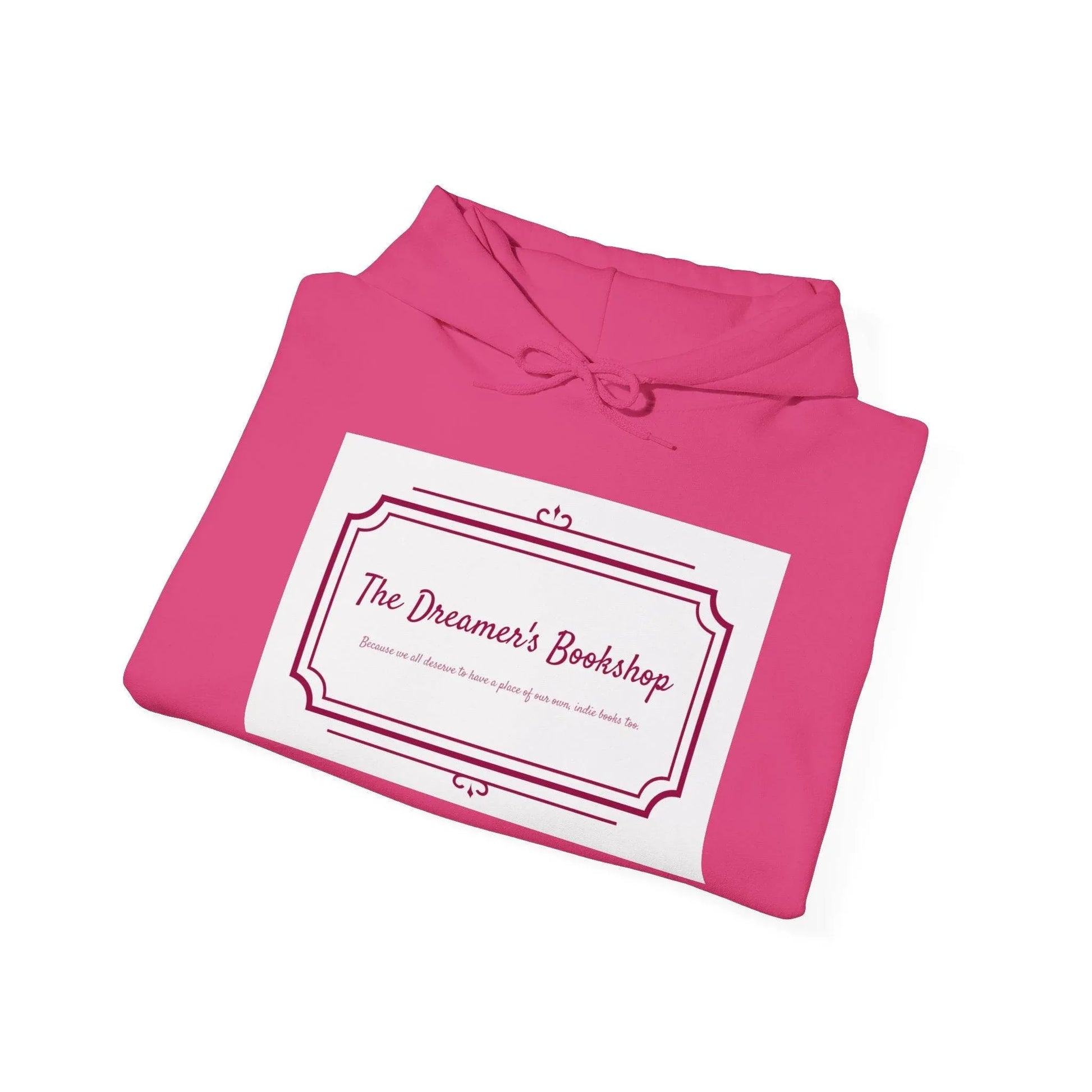 The Dreamer's Bookshop Unisex Hooded Sweatshirt - Cozy Literary Apparel - The Dreamer's Bookshop.