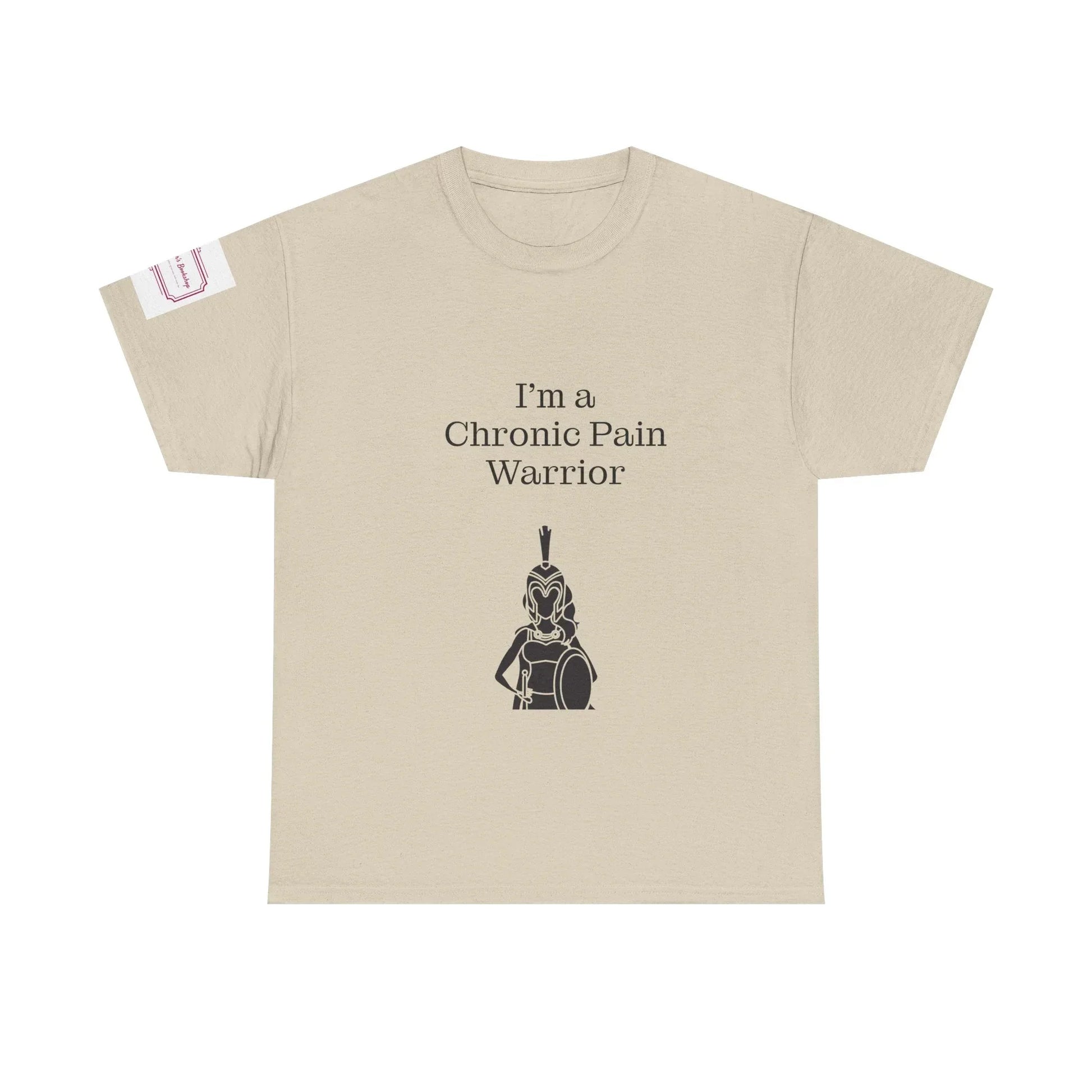 Chronic Pain Warrior Unisex Heavy Cotton Tee - Empowering Apparel for Health Awareness - The Dreamer's Bookshop.