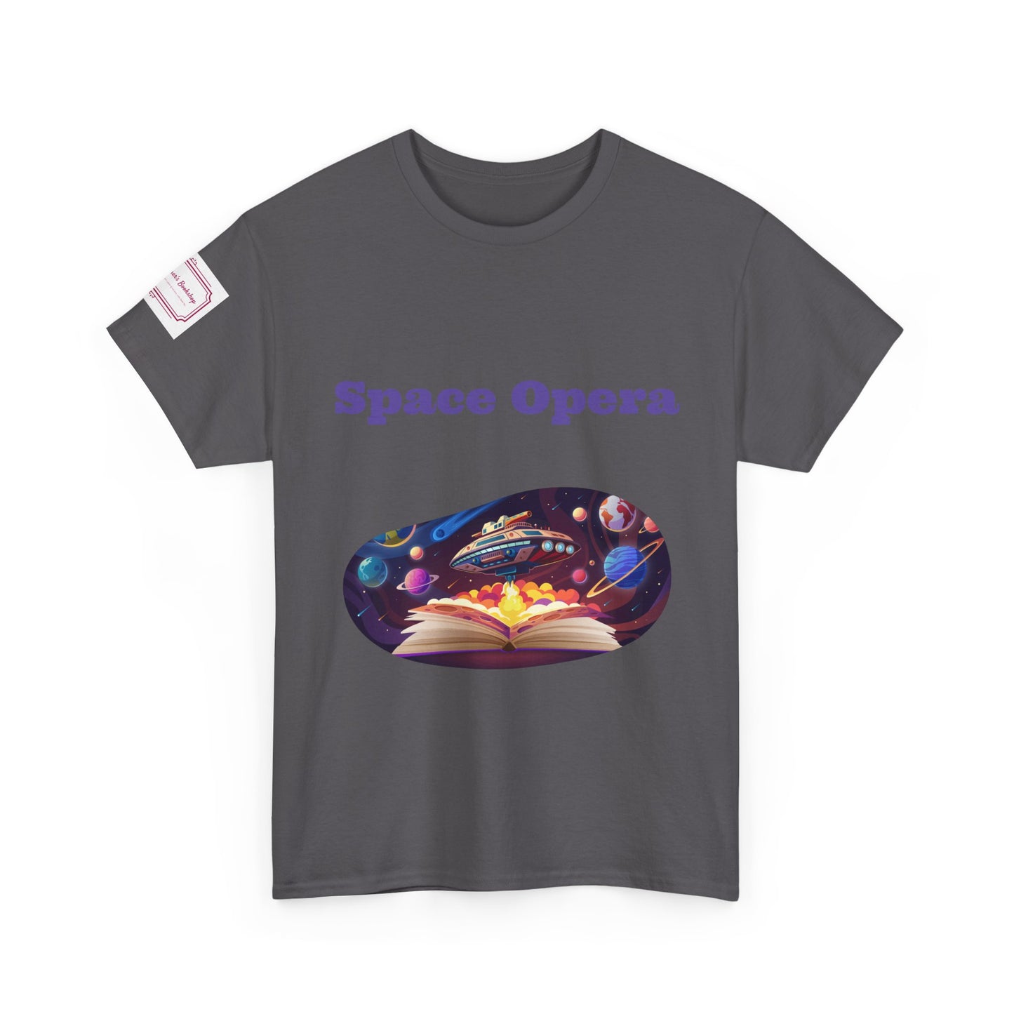 Space Opera -  Unisex Heavy Cotton Tee - Sci-Fi Books