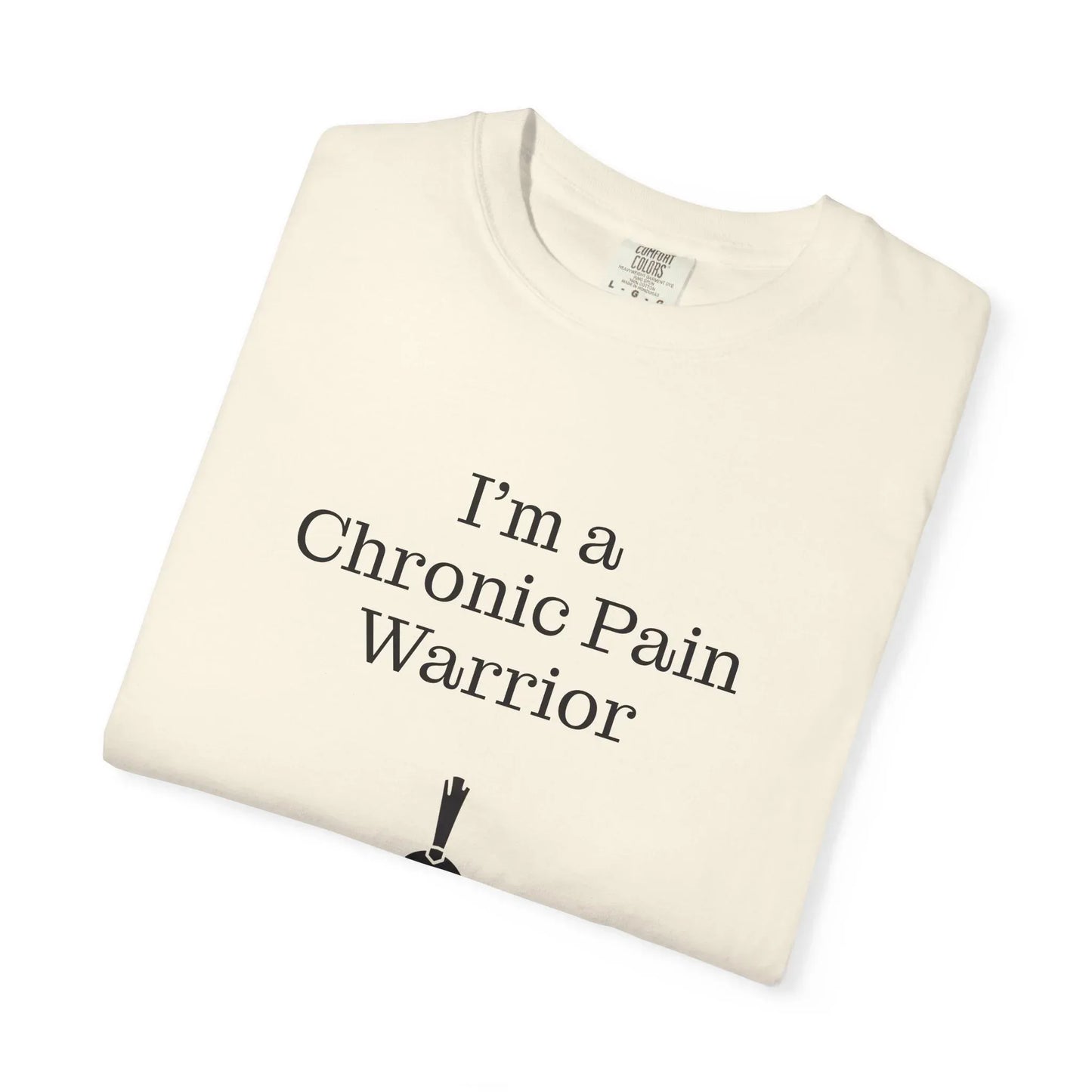 Chronic Pain Warrior Unisex T-Shirt - Empowering Tee for Healthcare Awareness - The Dreamer's Bookshop.