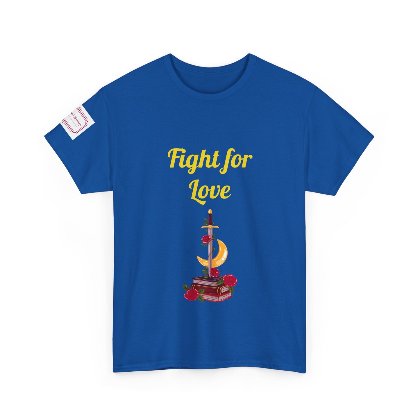 AU - Fight for Love - Unisex Heavy Cotton Tee - Romance Books