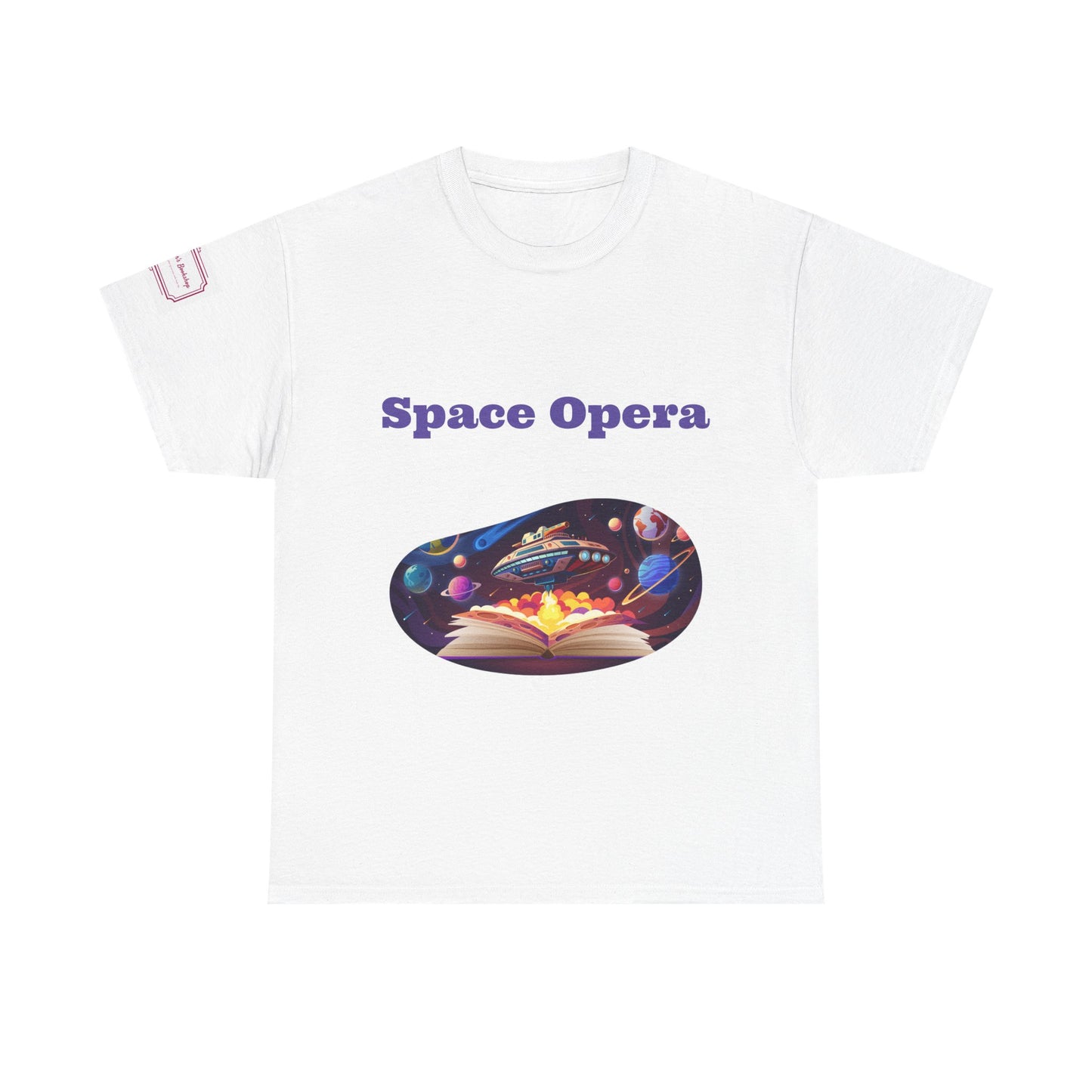 Space Opera -  Unisex Heavy Cotton Tee - Sci-Fi Books