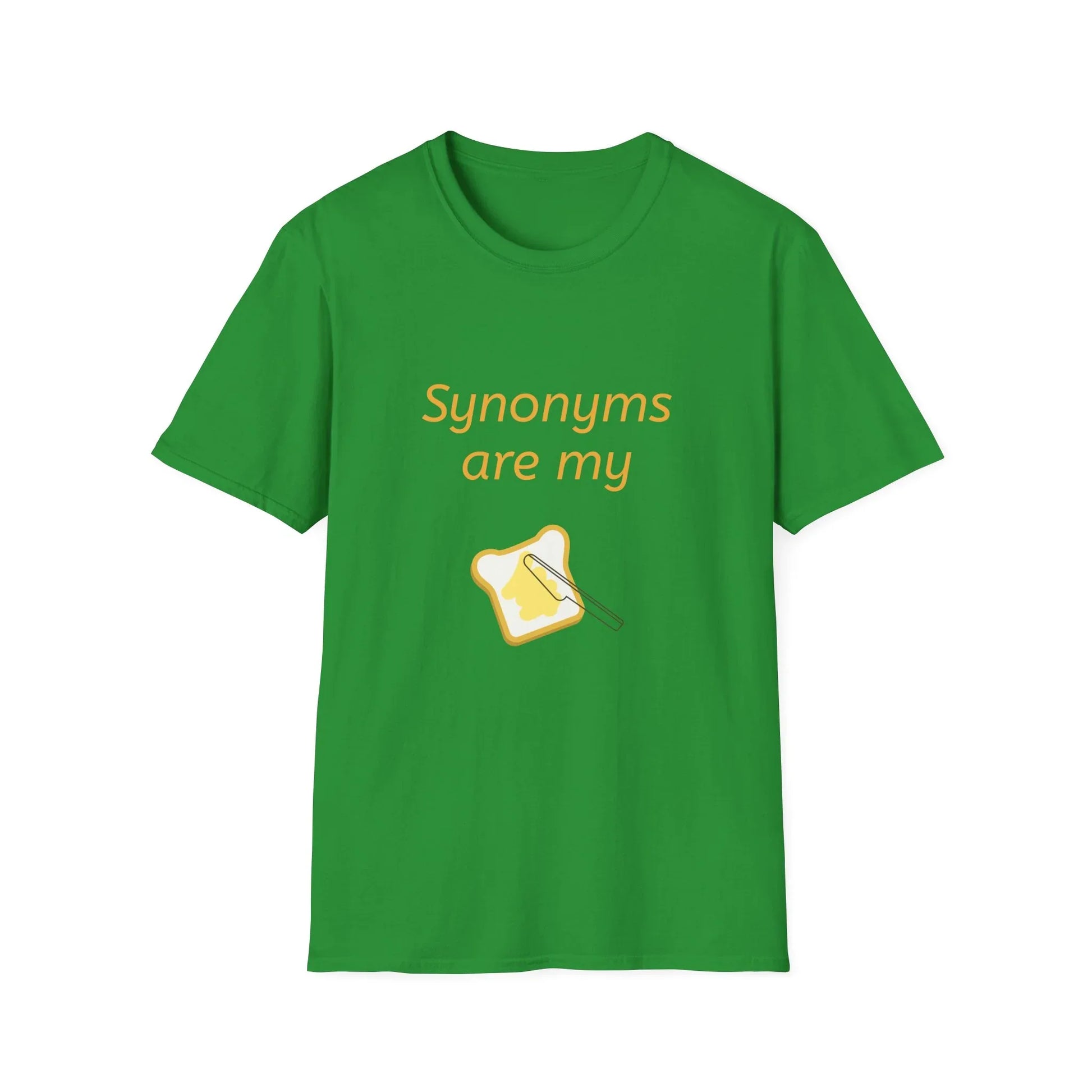 Funny "Synonyms Are My Jam" T-Shirt for Word Lovers - The Dreamer's Bookshop.