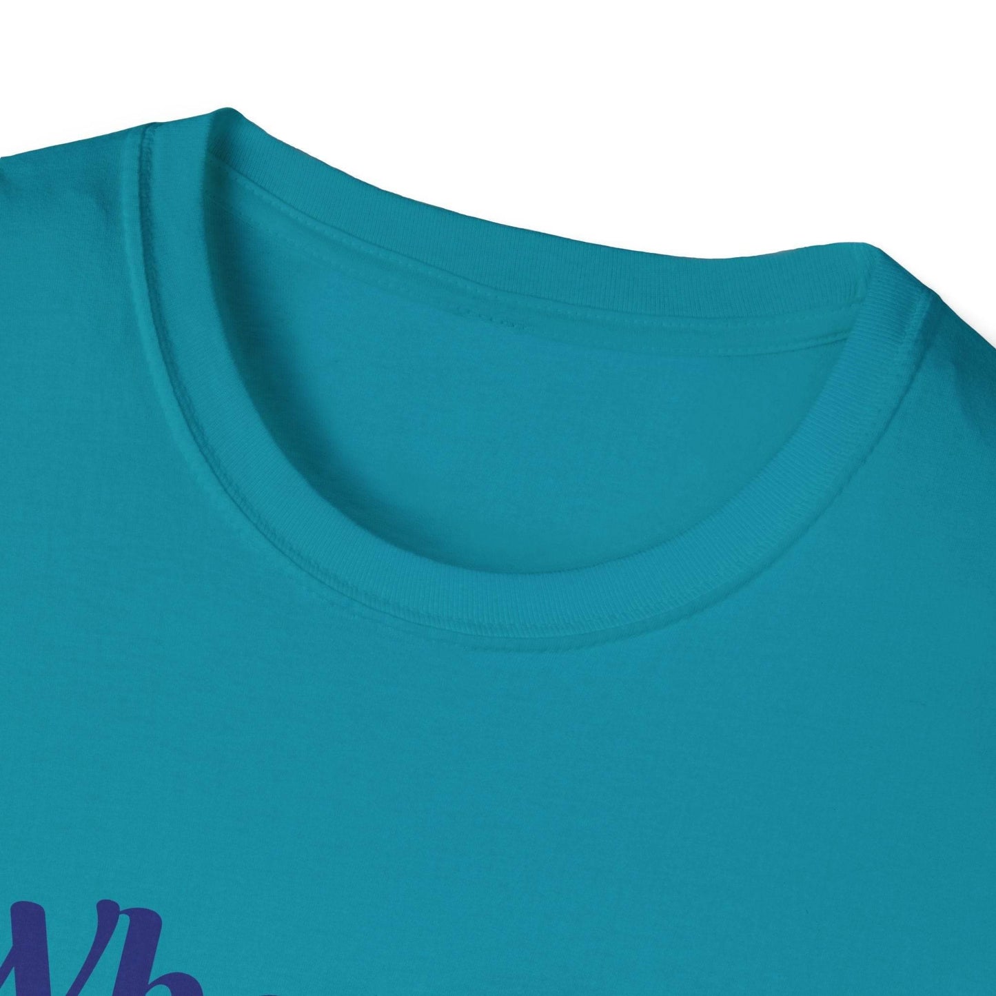 Inspirational Unisex Softstyle T-Shirt - 'Just Breathe' Motivational Design - The Dreamer's Bookshop.