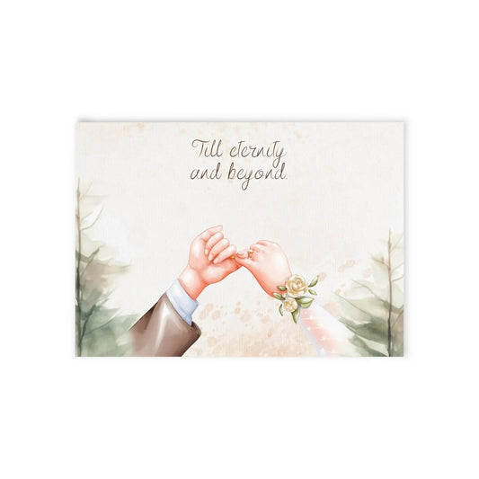 The Dreamer's Bookshop Cute "Beyond" Wedding Card - The Dreamer's Bookshop.
