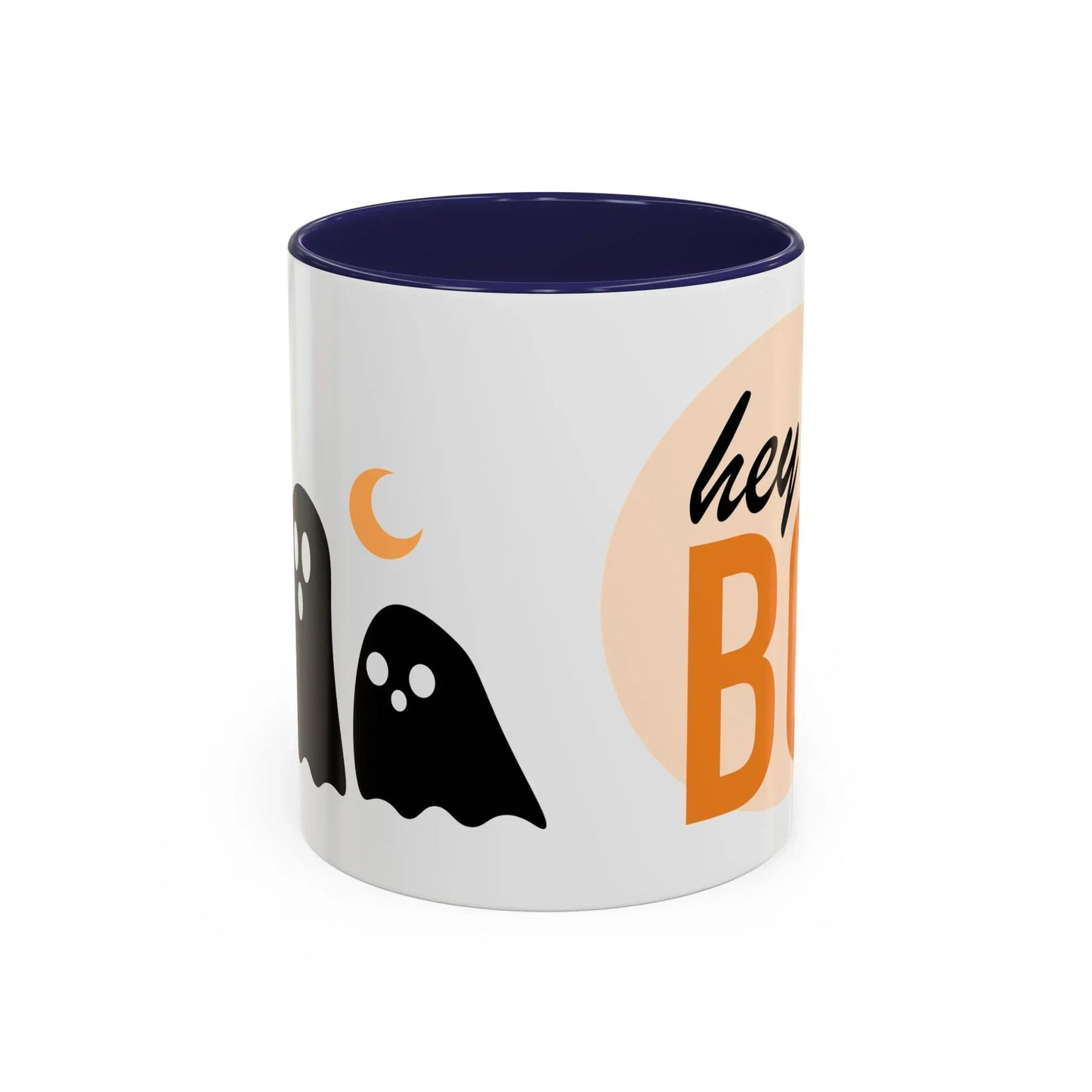 Hey Boo - Spooky Coffee Mug - Halloween Gift for Book Lovers - The Dreamer's Bookshop.