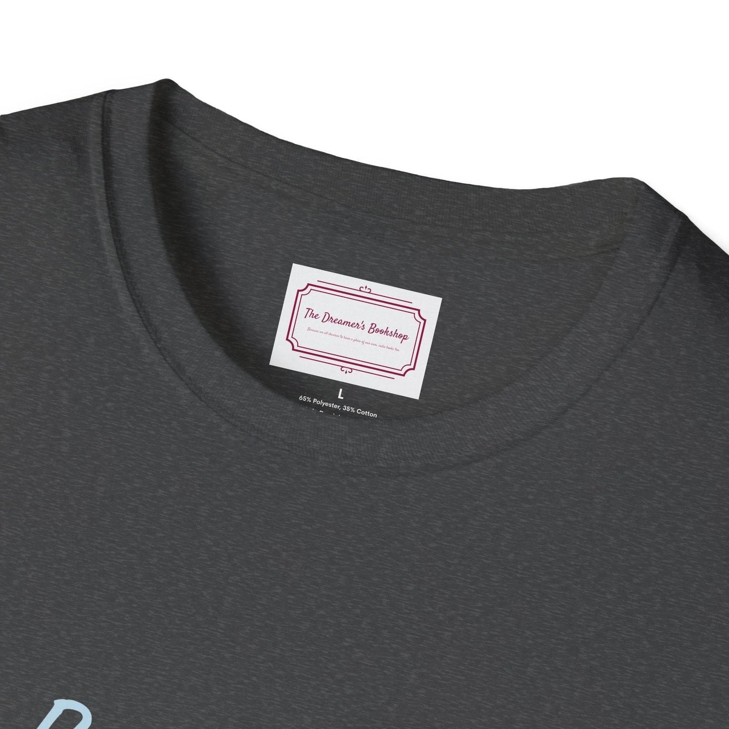 Books Are Reflection Unisex Softstyle T-Shirt - Literary Quote Tee - The Dreamer's Bookshop.