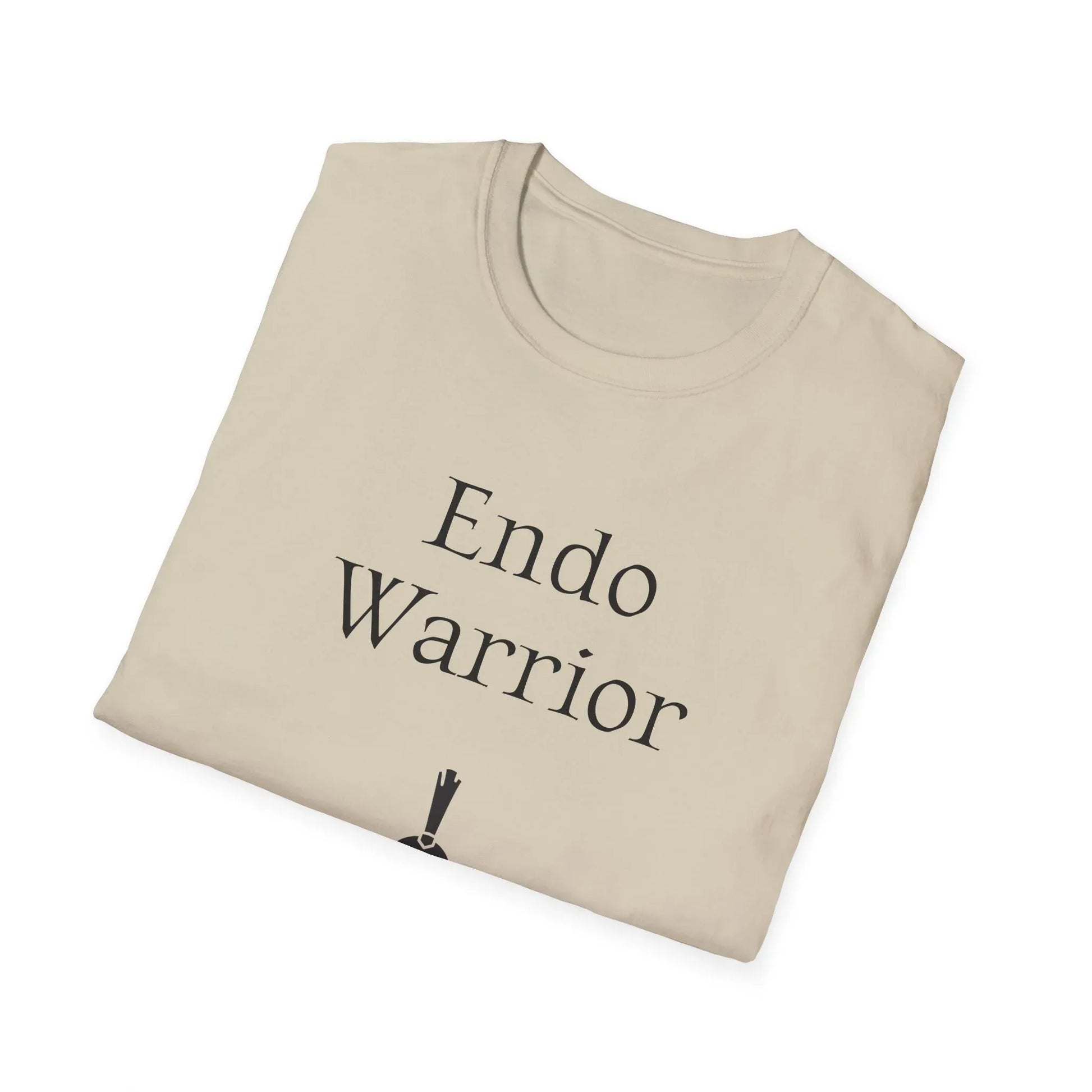 Endometriosis Warrior Unisex Softstyle T-Shirt - Empowering Battle for Women's Health - The Dreamer's Bookshop.