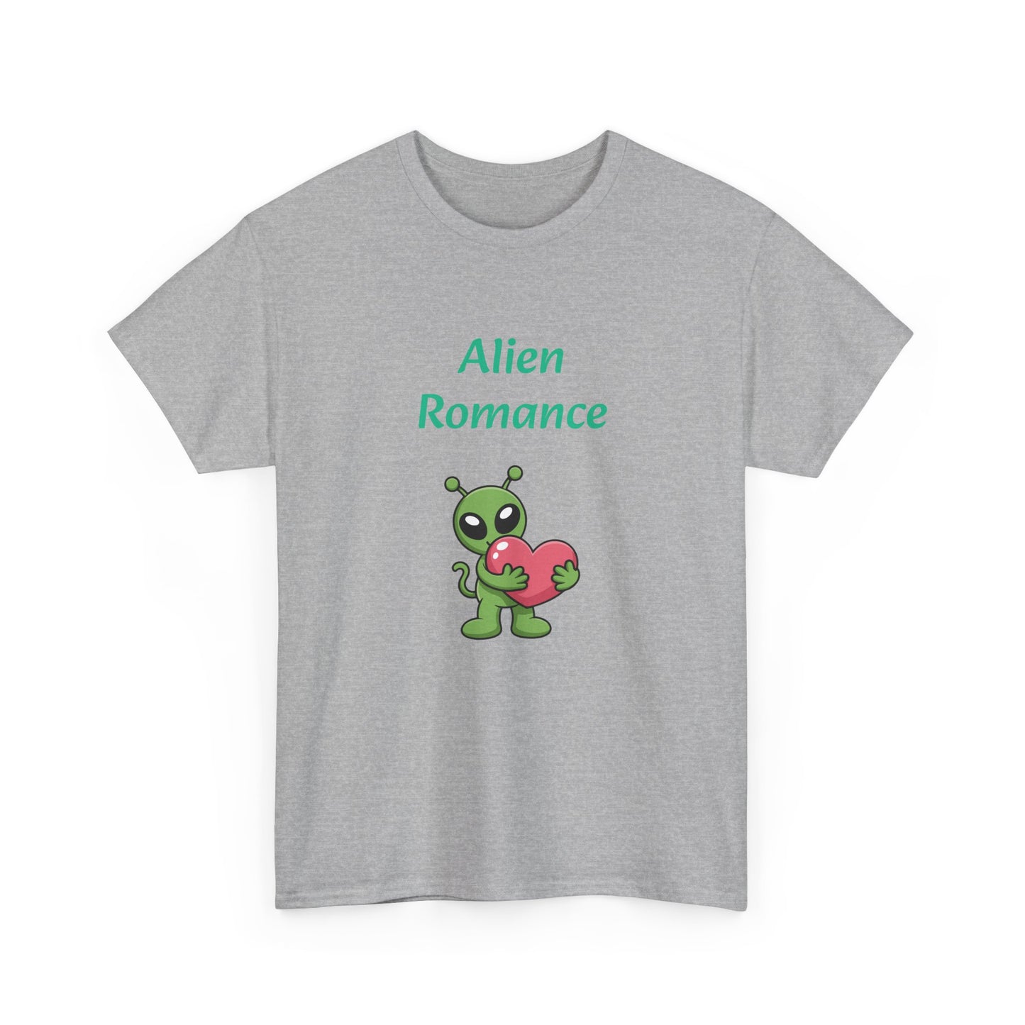 Sci-Fi -  Graphic Tee - Unisex Heavy Cotton T-Shirt Alien Romance Books