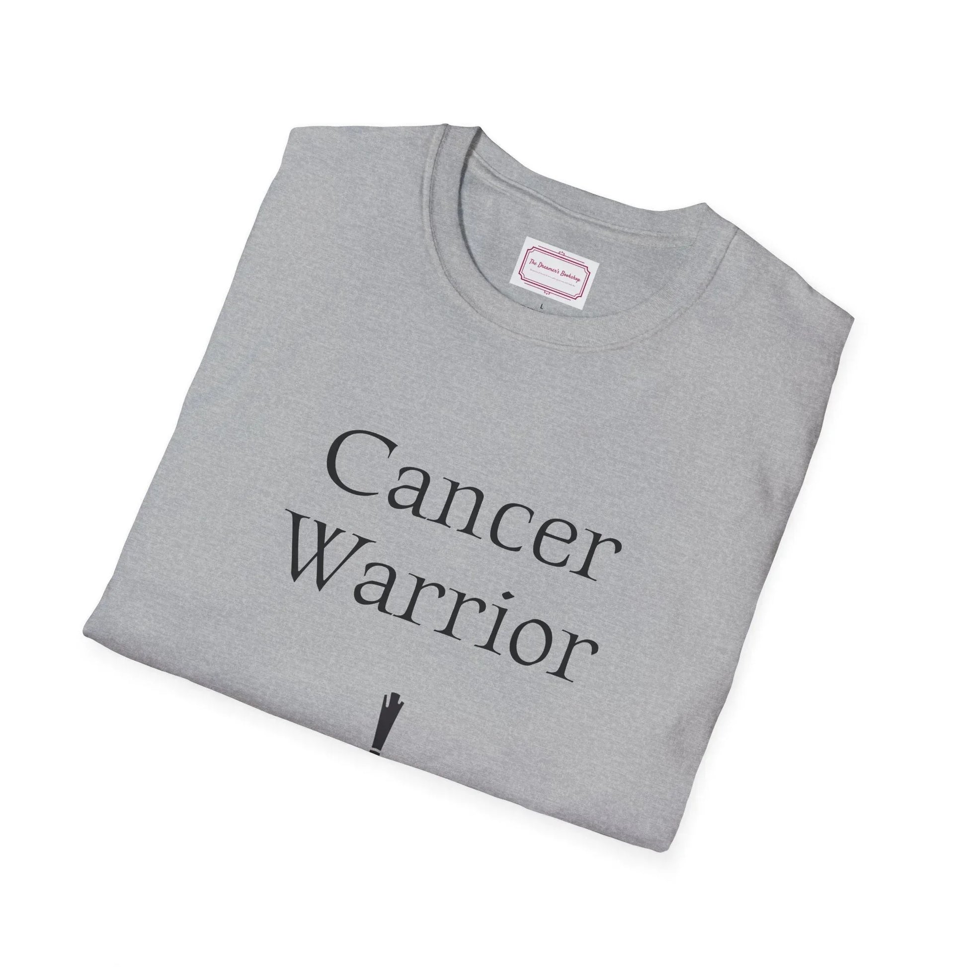 Cancer Warrior Unisex Softstyle T-Shirt - Embrace Your Battles - The Dreamer's Bookshop.