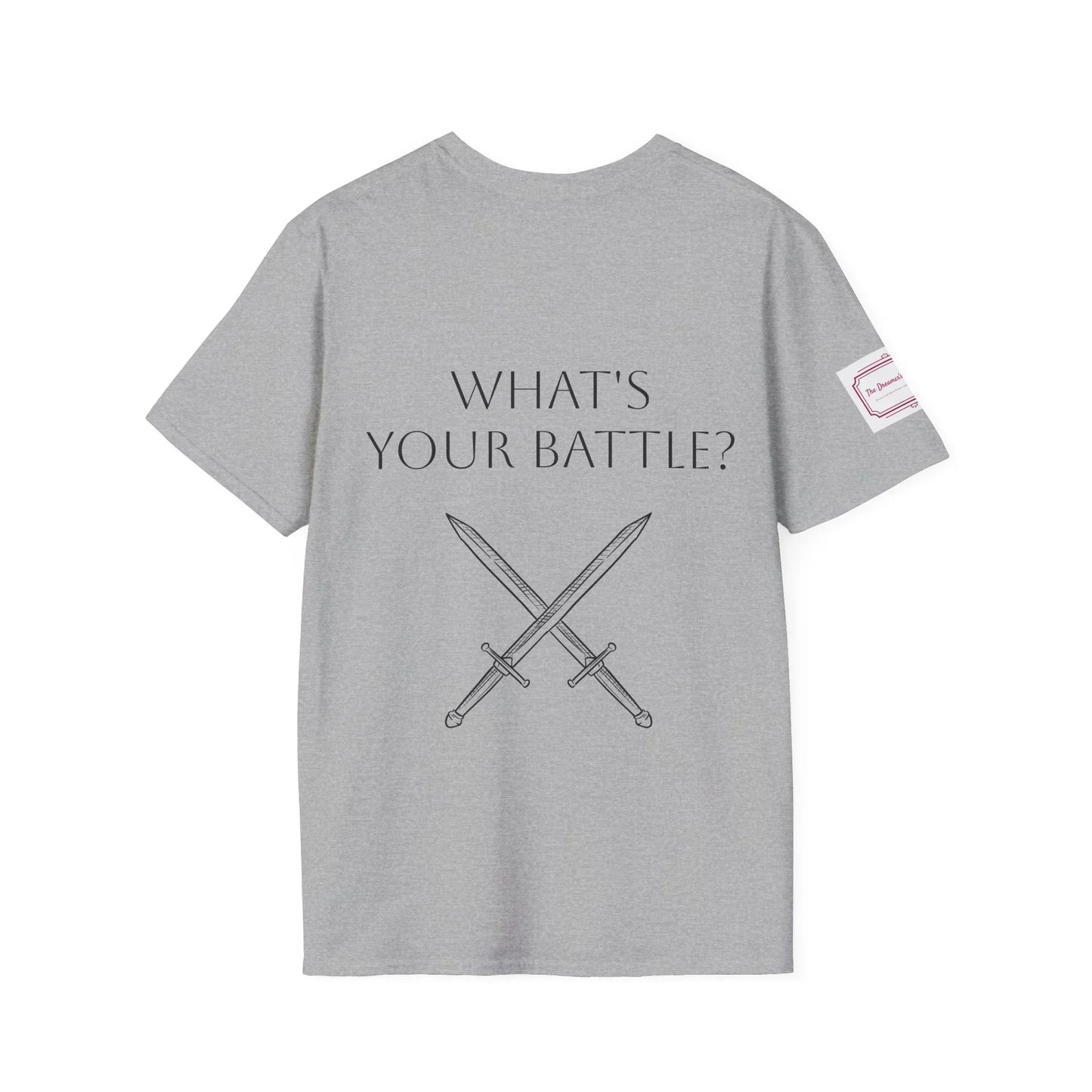 M.S. Warrior Unisex Softstyle T-Shirt - Empowering Graphic Tee for Women's Health Awareness - The Dreamer's Bookshop.