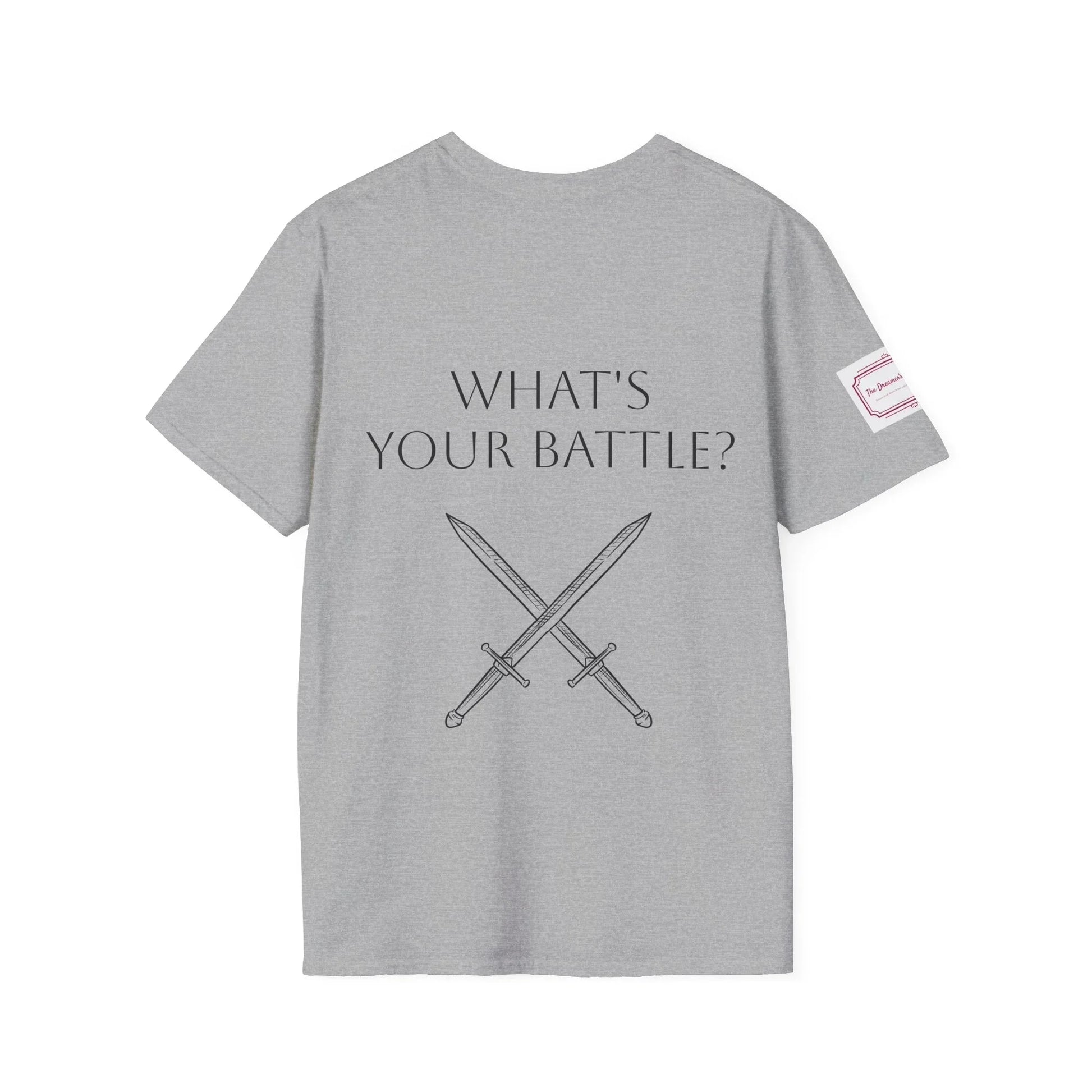 M.S. Warrior Unisex Softstyle T-Shirt - Empowering Graphic Tee for Women's Health Awareness - The Dreamer's Bookshop.