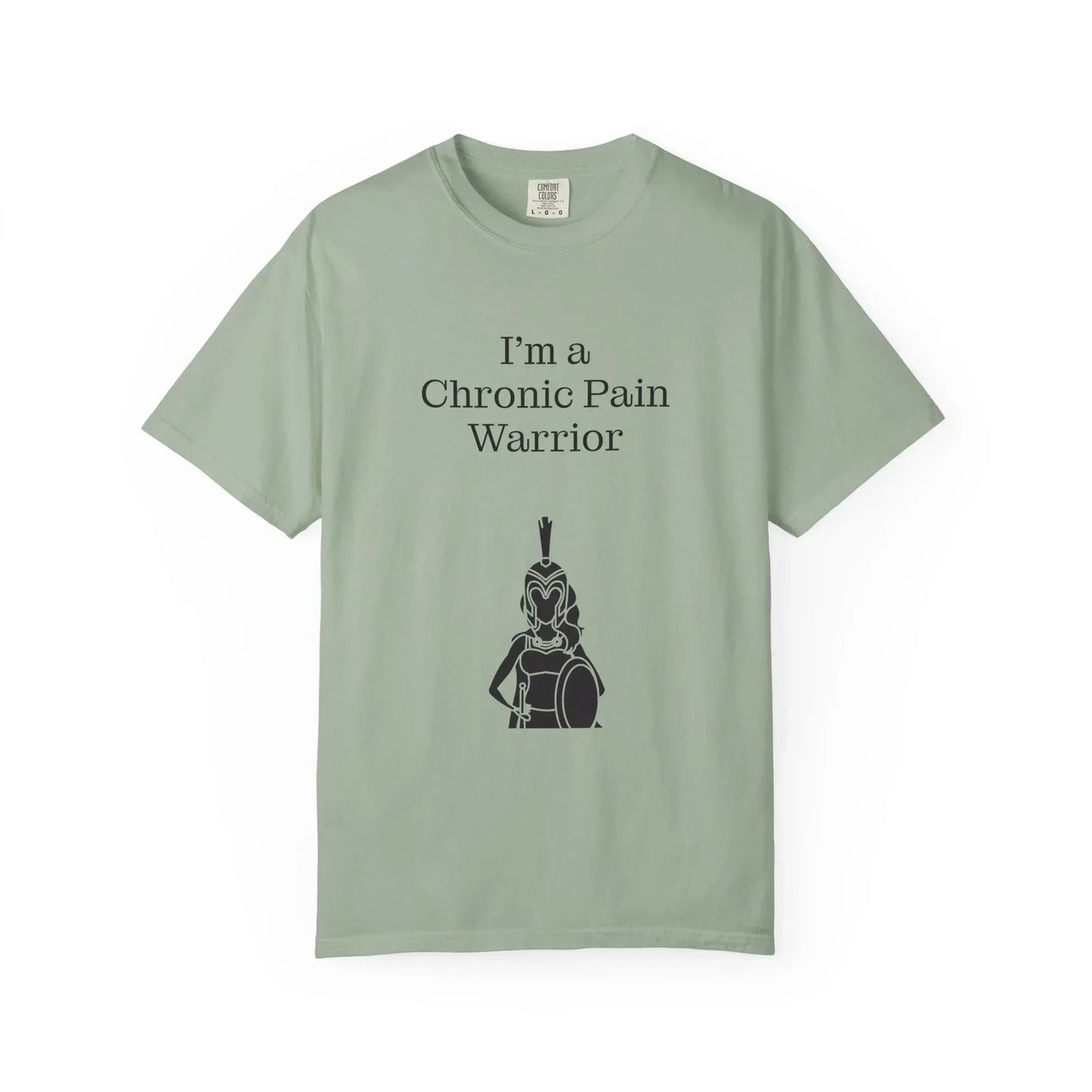 Chronic Pain Warrior Unisex Garment-Dyed T-Shirt - Empowering Supportive Apparel - The Dreamer's Bookshop.
