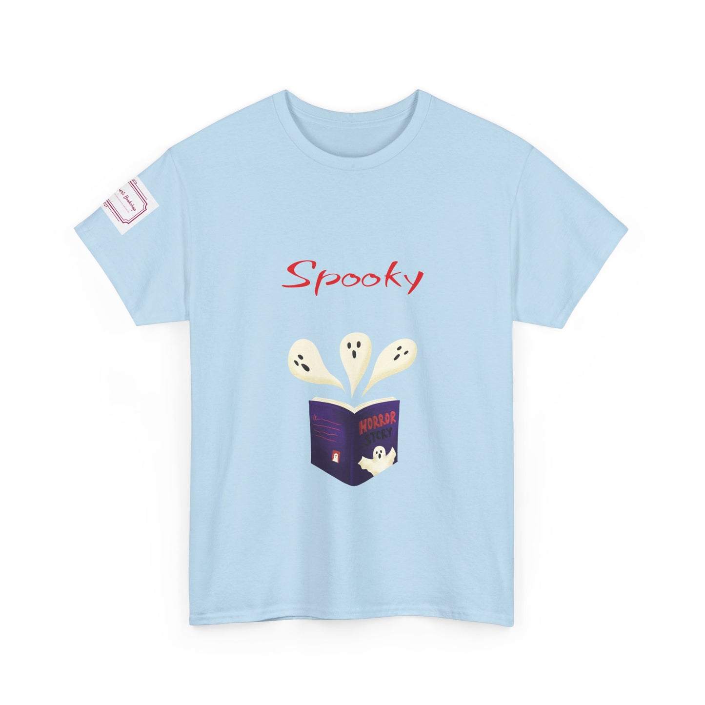 EU - Fiction - Unisex Heavy Cotton Tee - Spooky Books