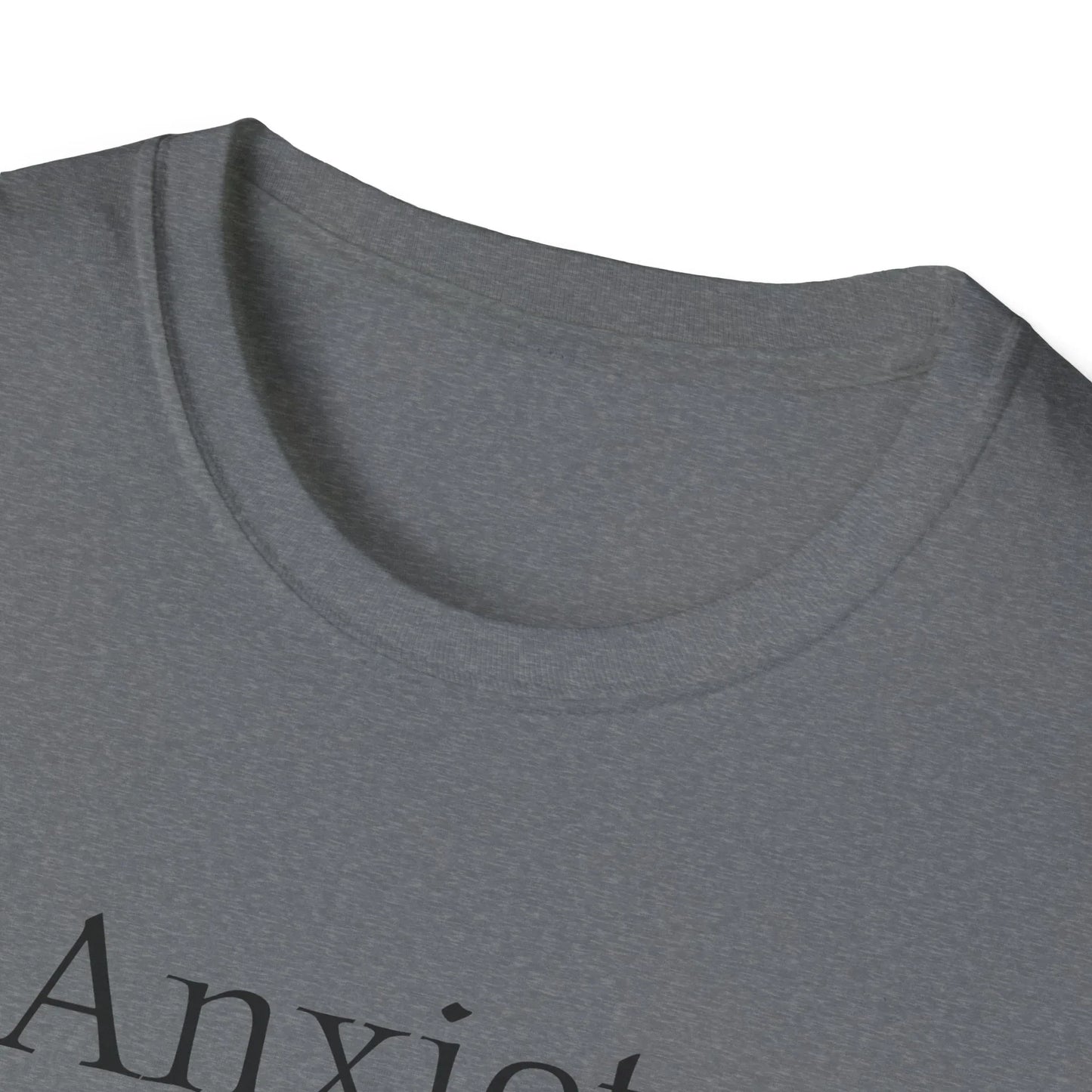 Anxiety Warrior Unisex Softstyle T-Shirt - Empowering Battle Against Mental Health - The Dreamer's Bookshop.