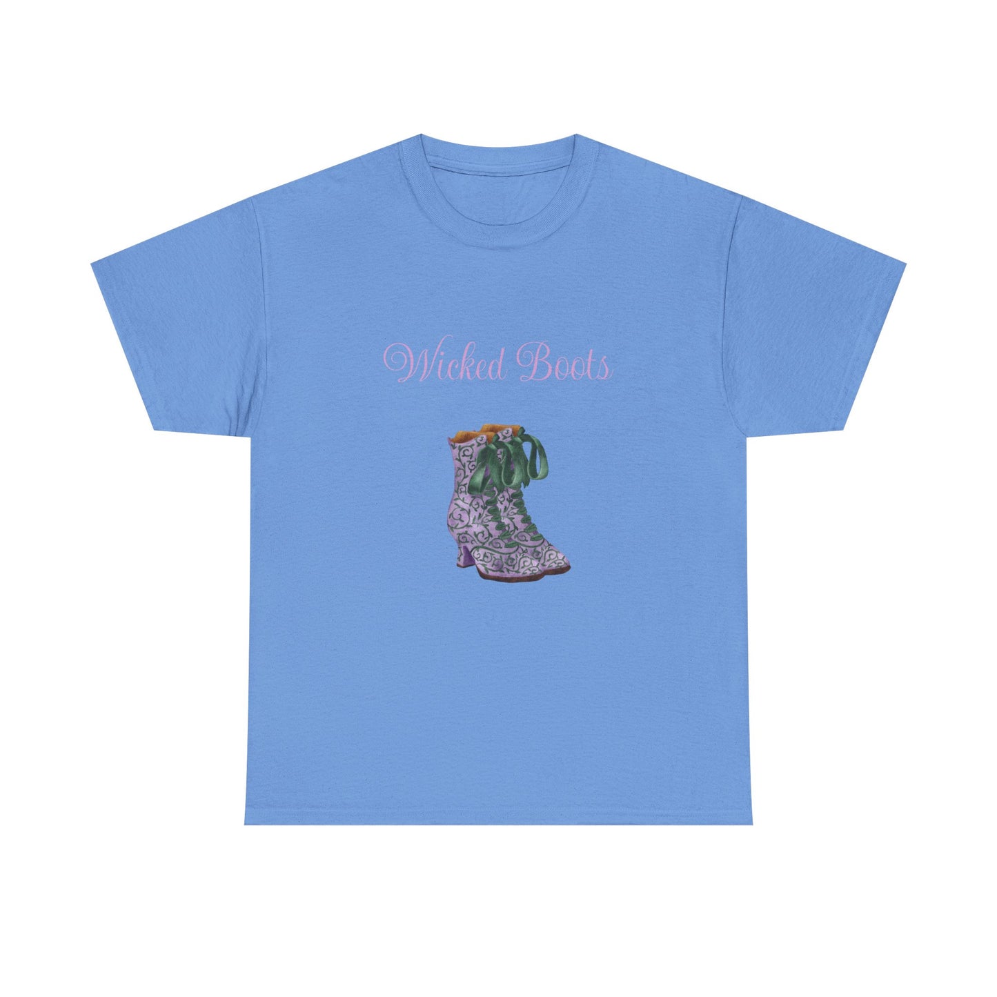 Wicked Boots Graphic Tee - Unisex Heavy Cotton T-Shirt for Nature Lovers
